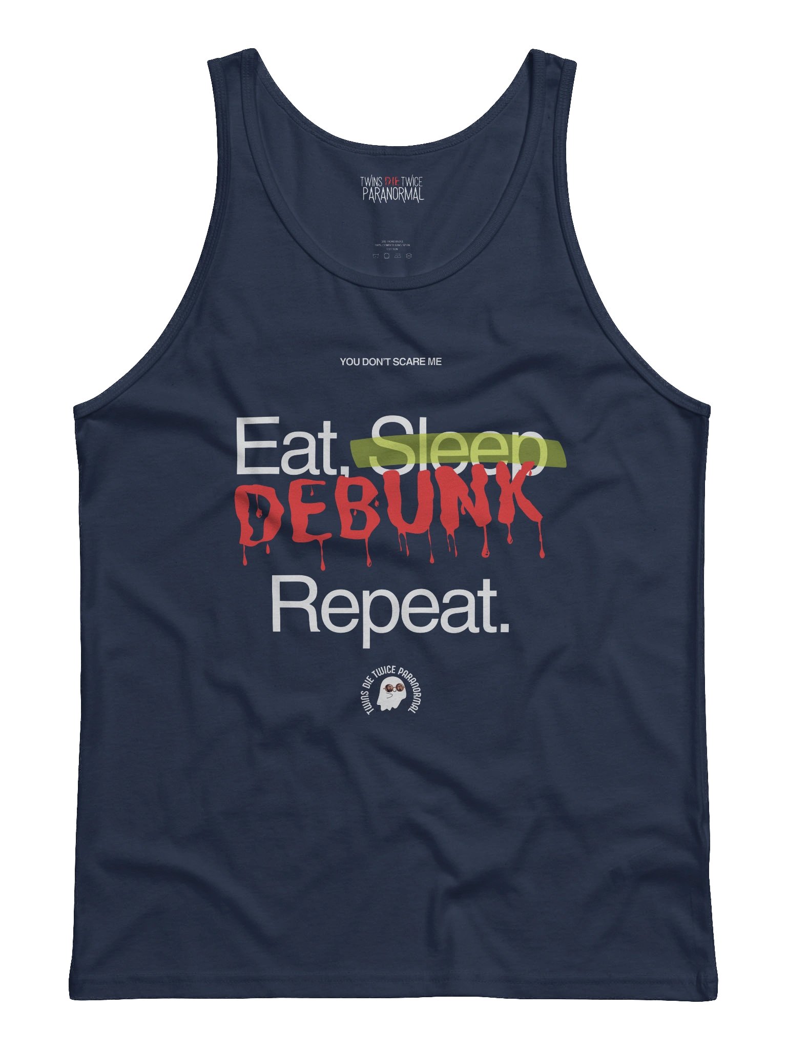 Eat. Sleep. Debunk. Repeat. Tank product image (3)