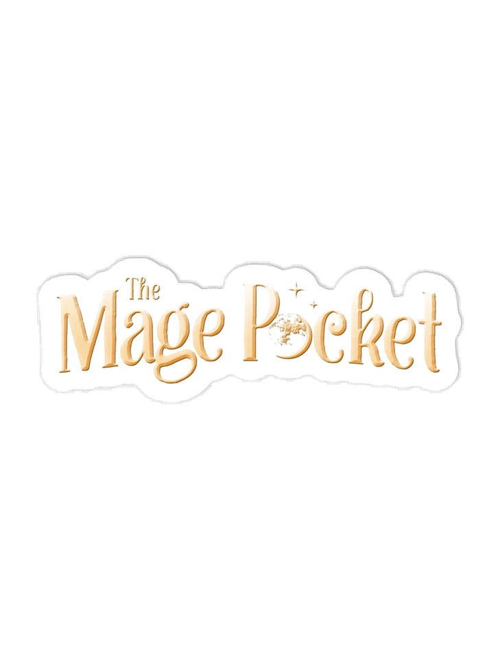"The Mage Pocket" Logo Official Sticker product image (1)