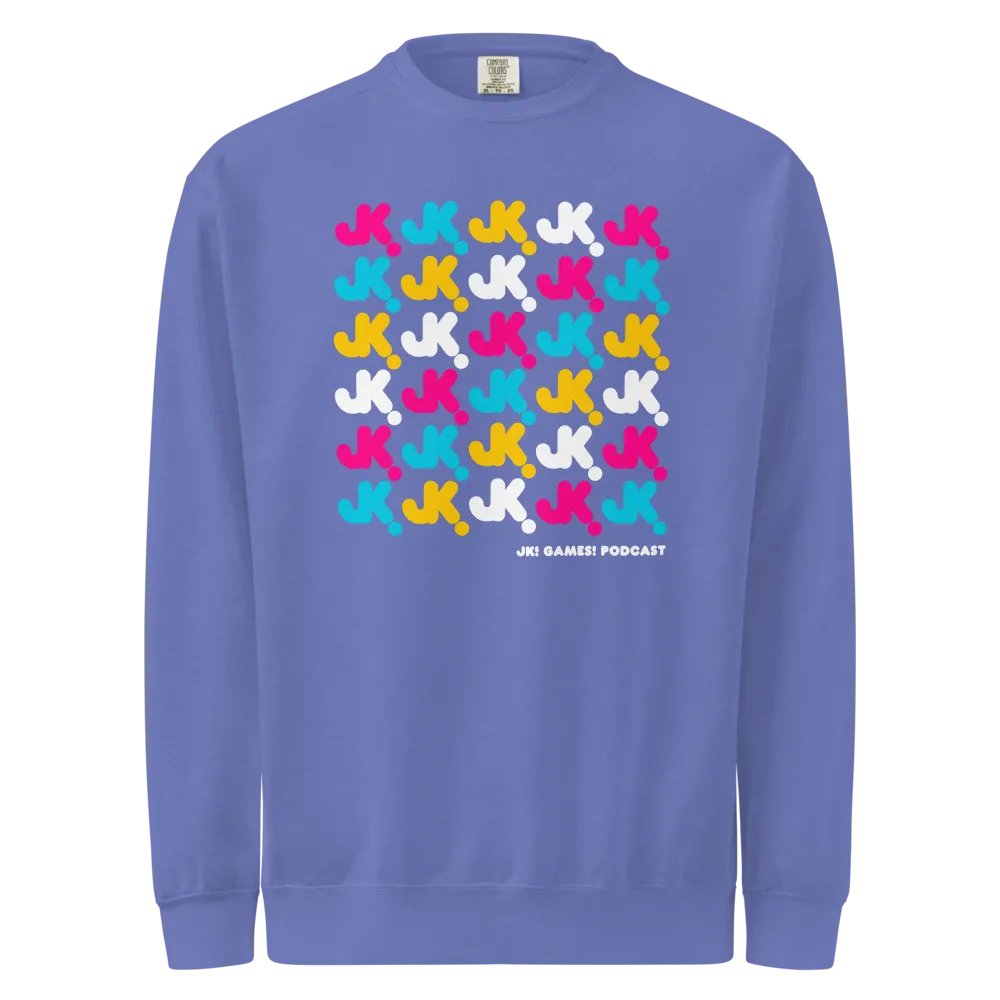 JK! Games! Grid Unisex Sweat Shirt product image (1)