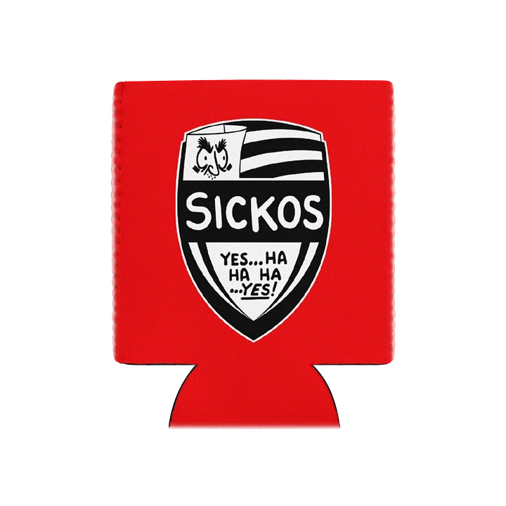 Sickos FC Shield Koozie - (Regular or Slim) product image (1)