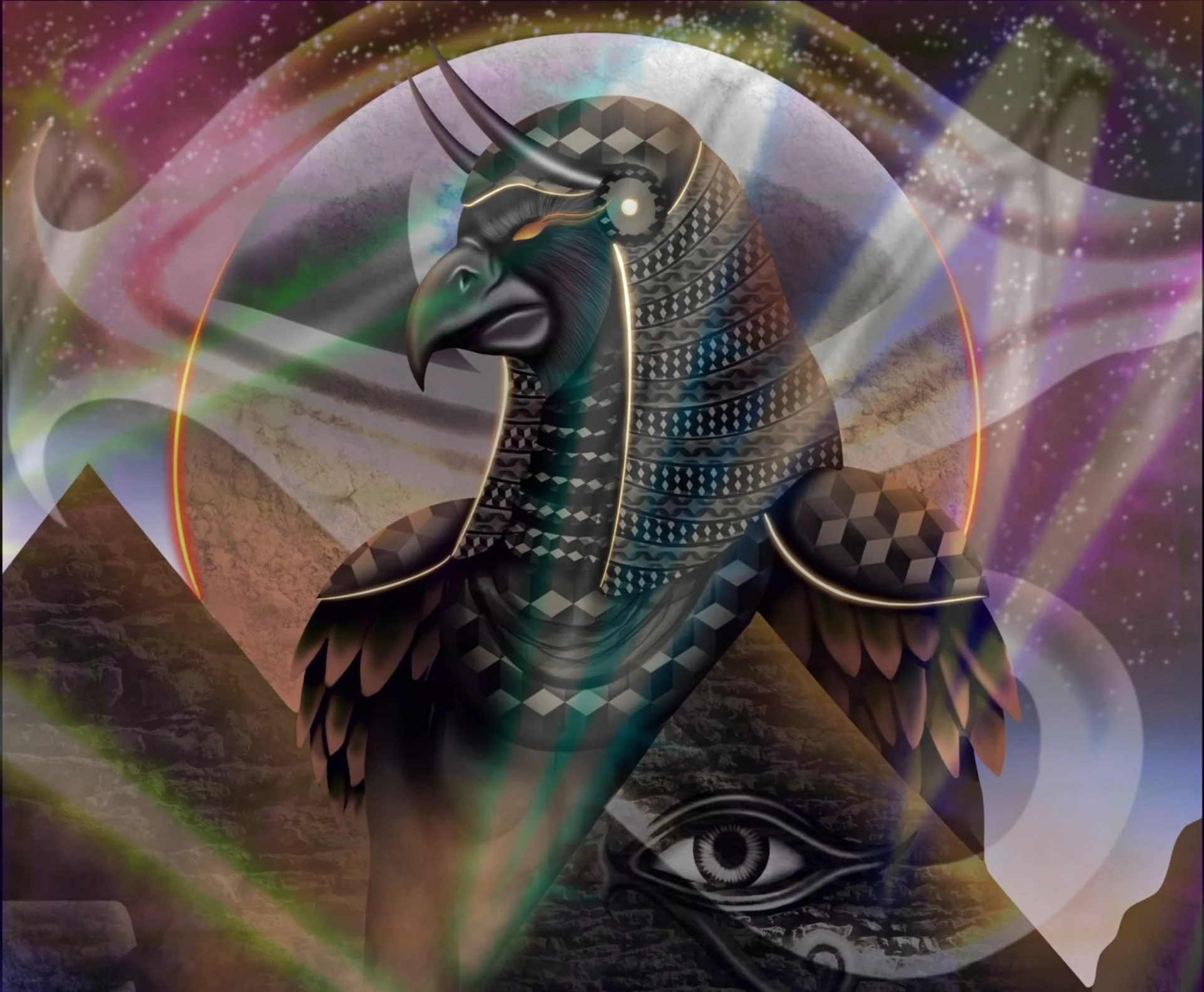 Rise of Horus Digital Print product image (2)