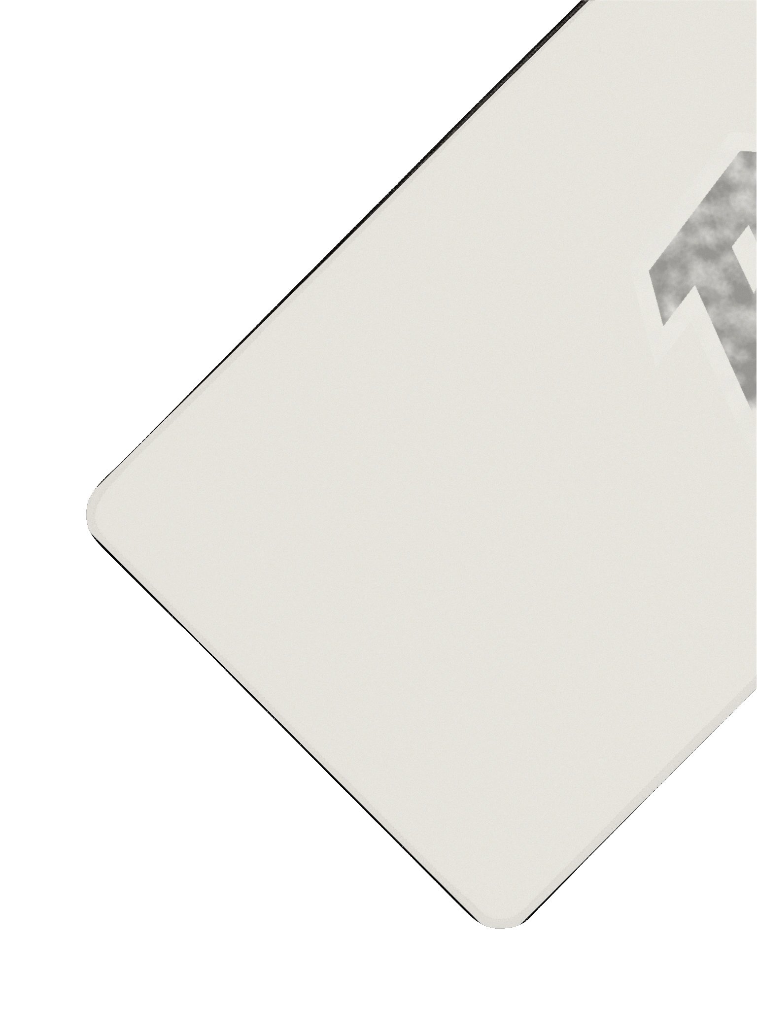 Mousepad Logo Bootpads Desgastado Deskmat Blanco product image (2)