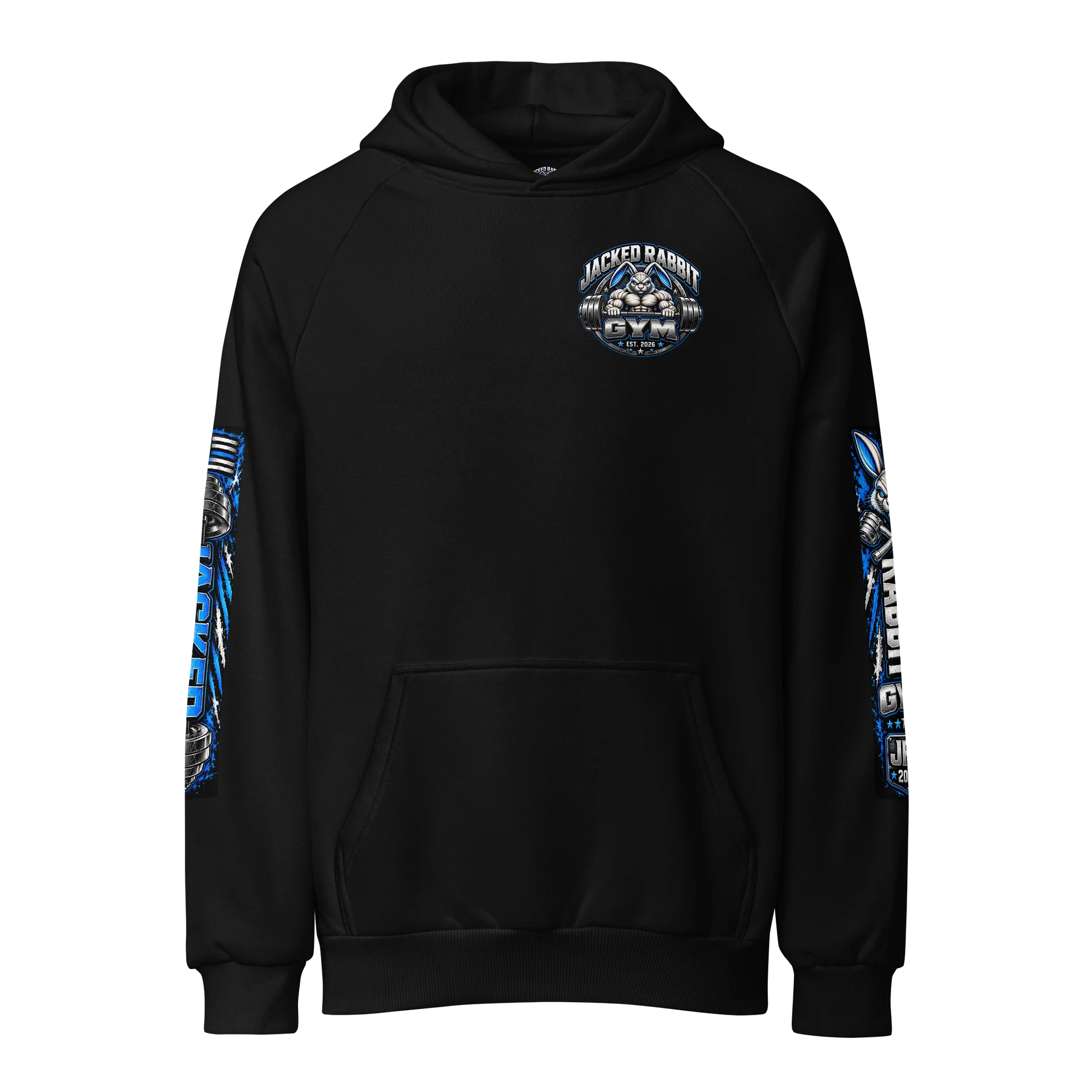 Jacked Rabbit Gym – Built Not Born Hoodie product image (1)
