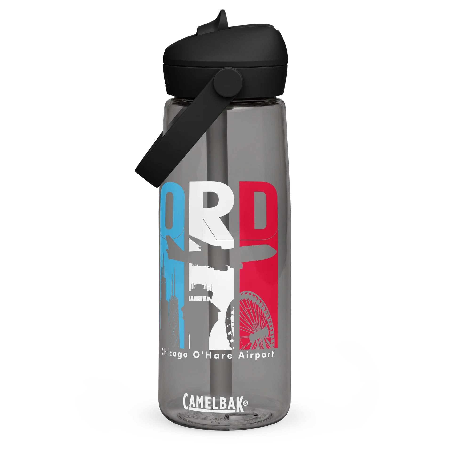 Icons of ORD Chicago Water Bottle product image (1)