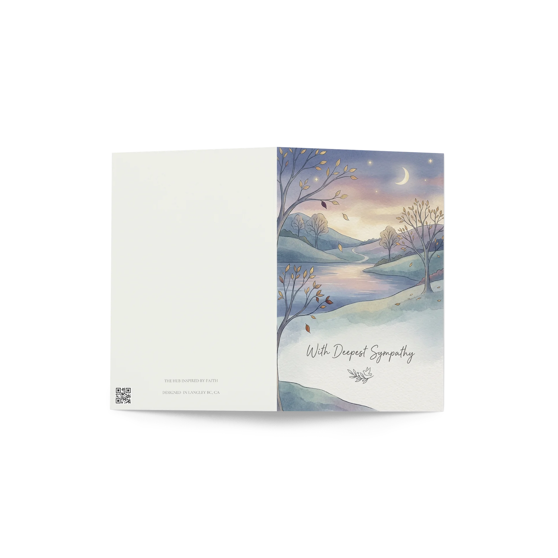 Elegant Sympathy card product image (4)