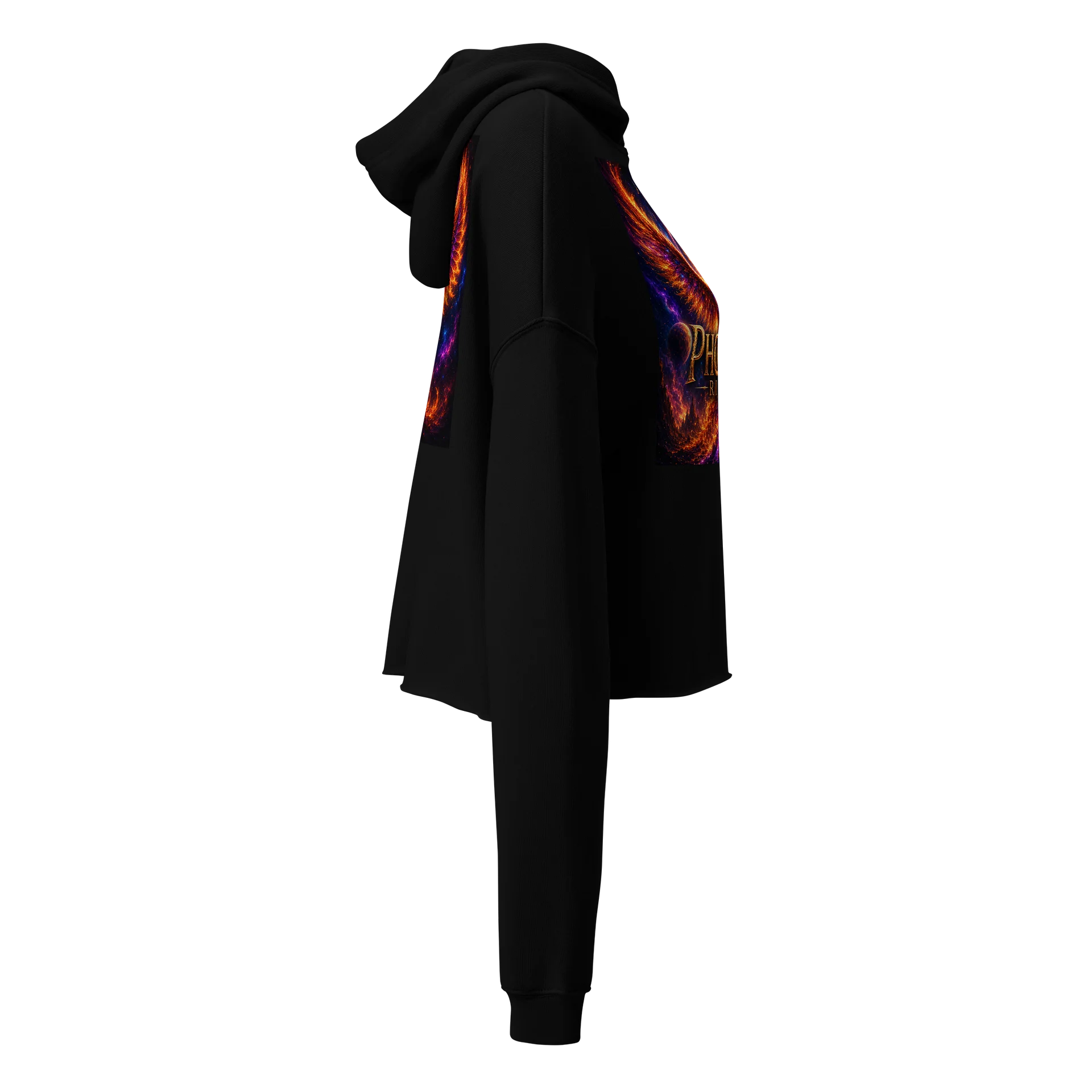 Phoenix Rising -Crop Hoodie product image (4)