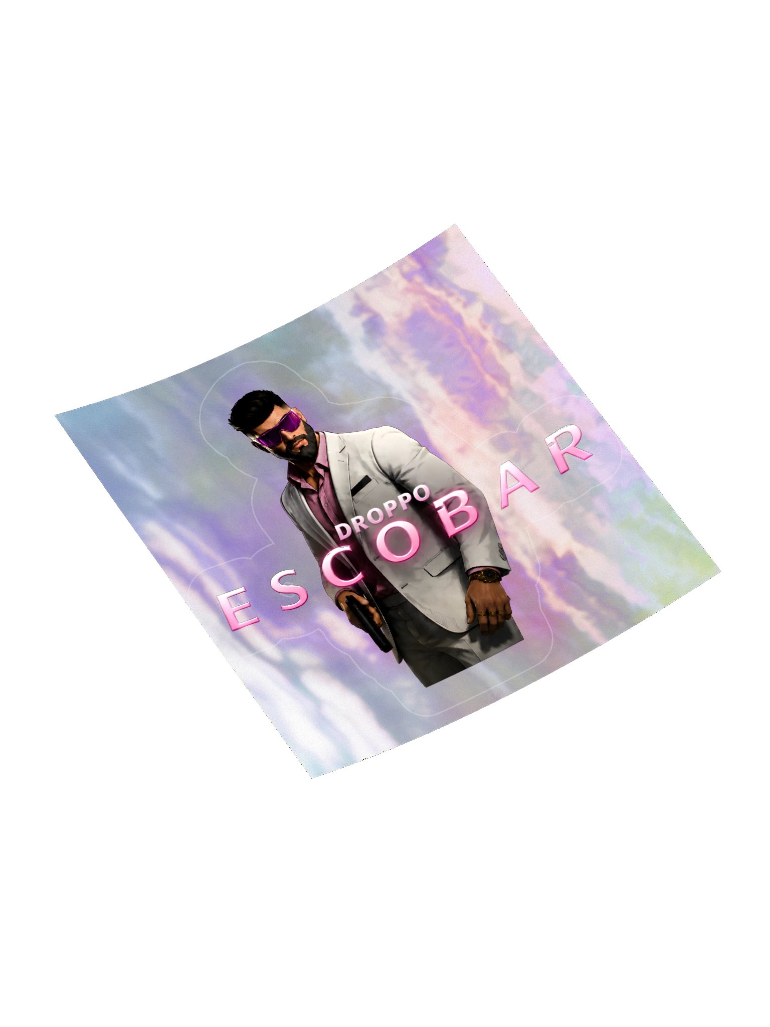 Droppo Escobar 007 Style Sticker product image (4)