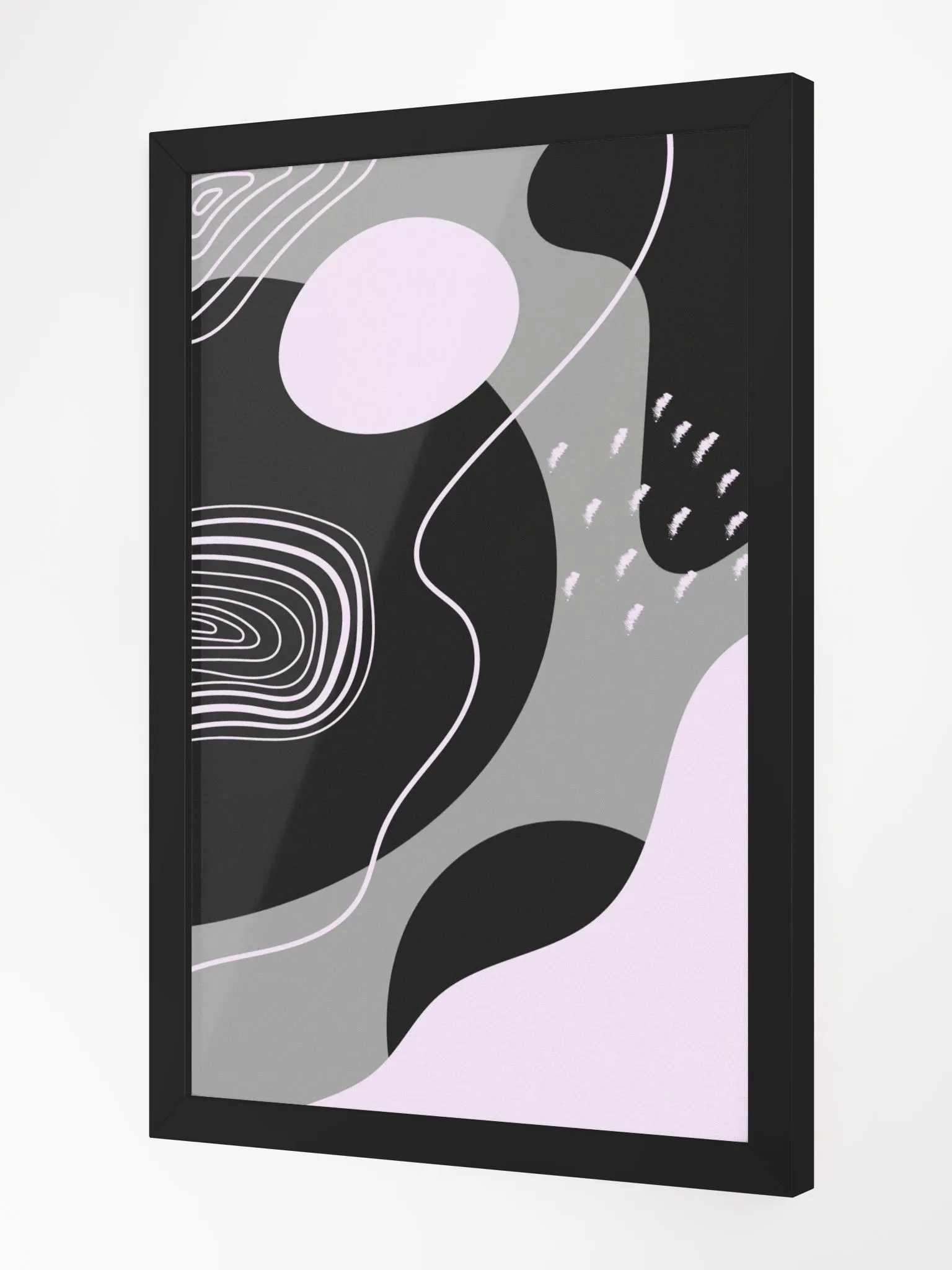 Abstract Minimalist Framed Poster product image (7)