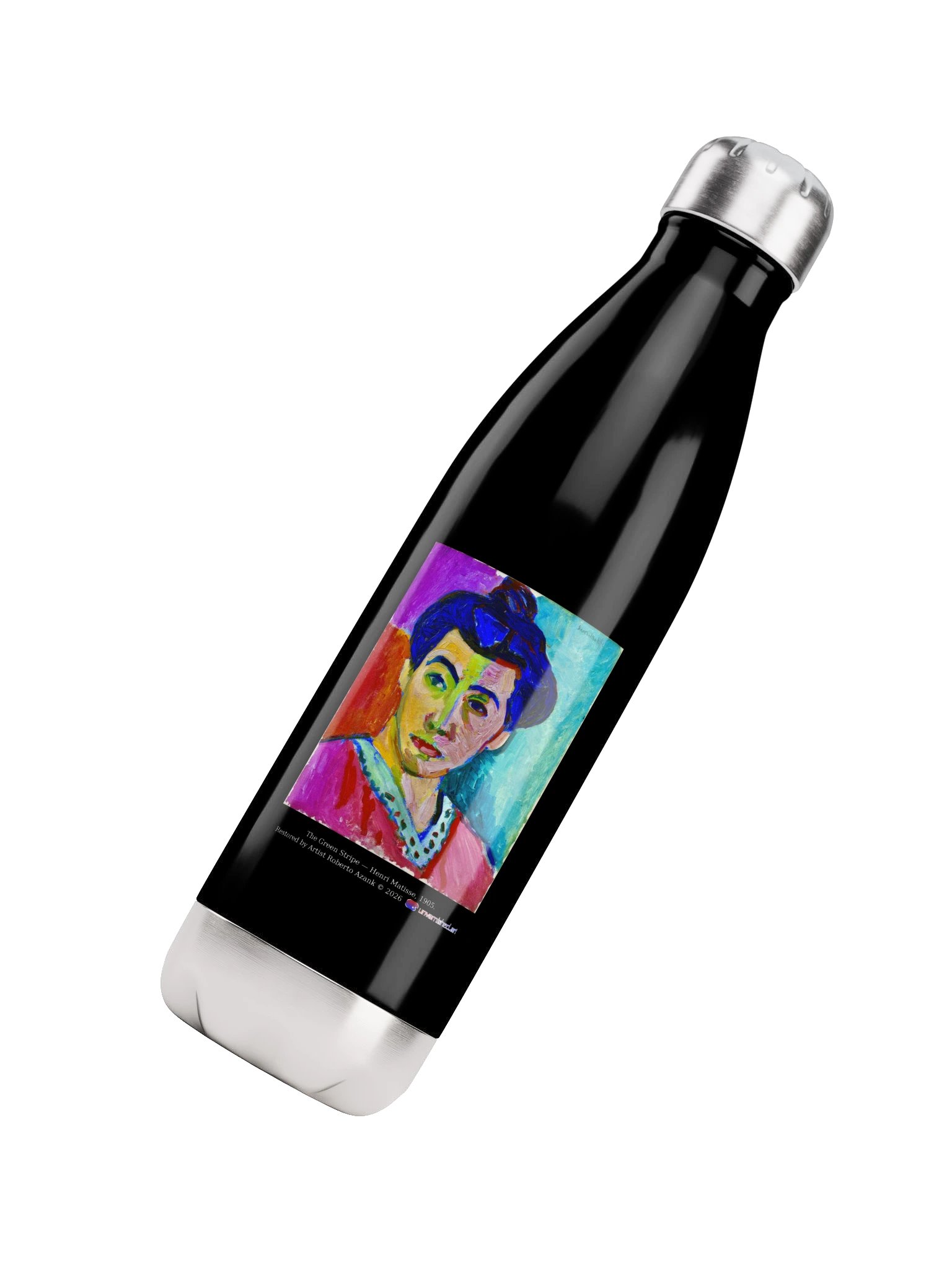 The Green Stripe — Water Bottle product image (4)