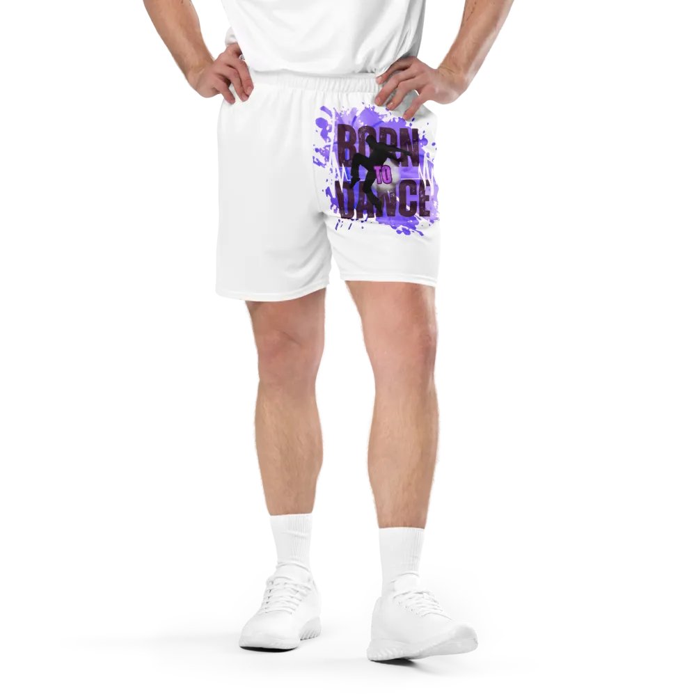 Expressive Born to Dance His Silhouette Mesh Shorts product image (1)