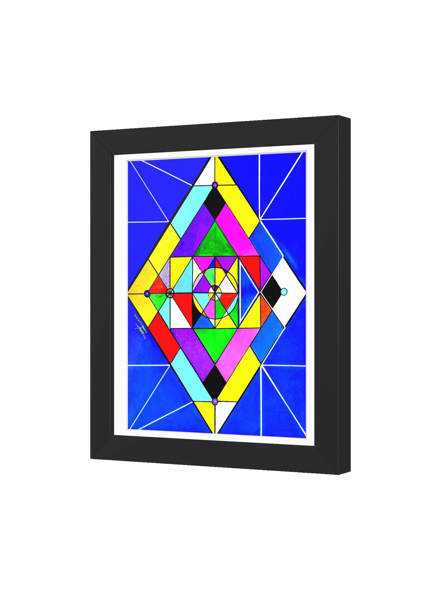 New Gothic Mandala — Fine Art Print with Frame product image (3)