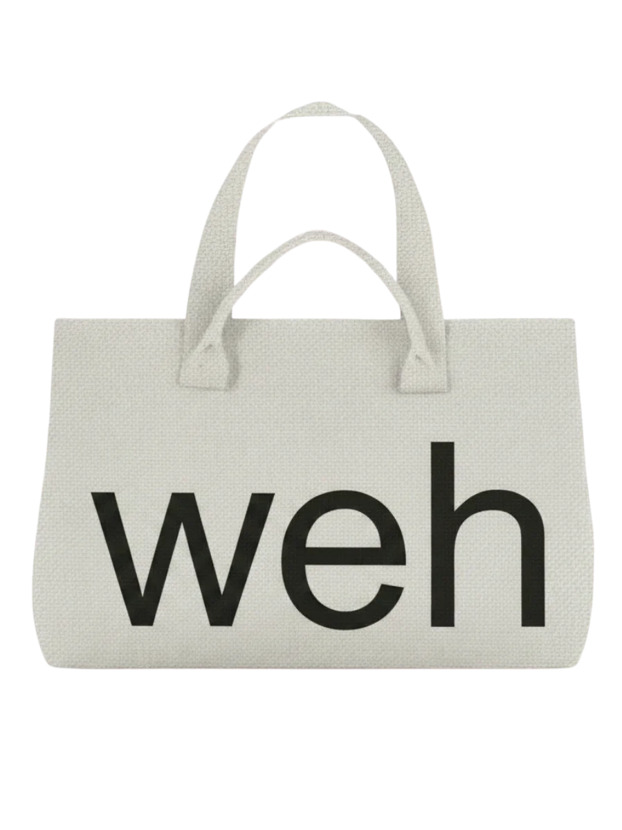 Beige Yahweh Tote Bag With Scripture - October Presale product image (2)