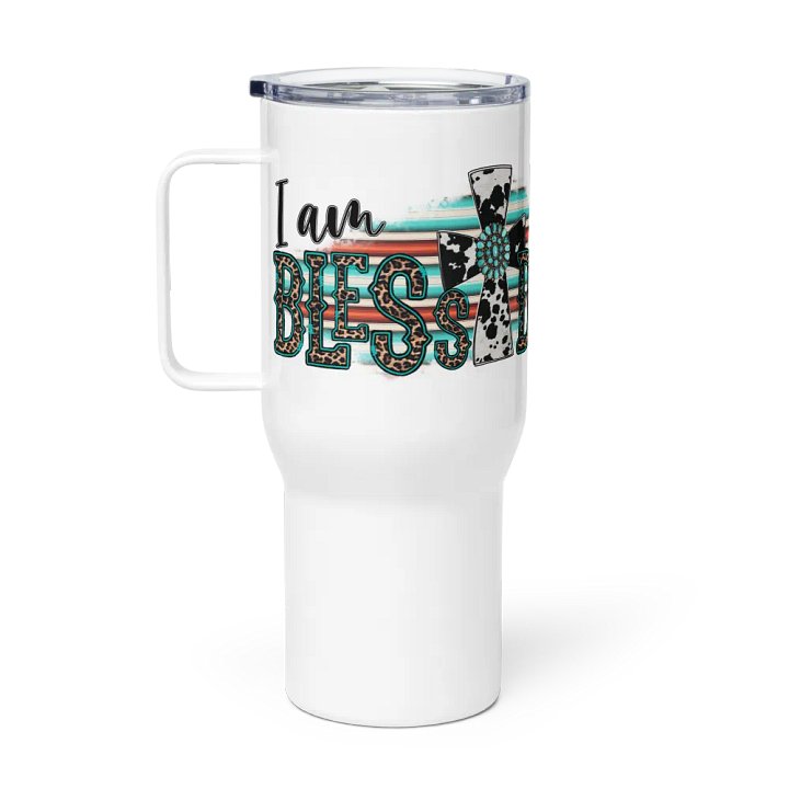 I Am Blessed - Travel Mug w/ Handle product image (1)