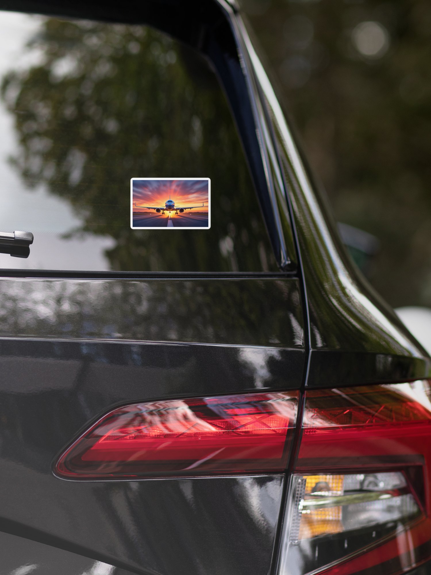 Full Throttle At Sunrise Sticker product image (7)