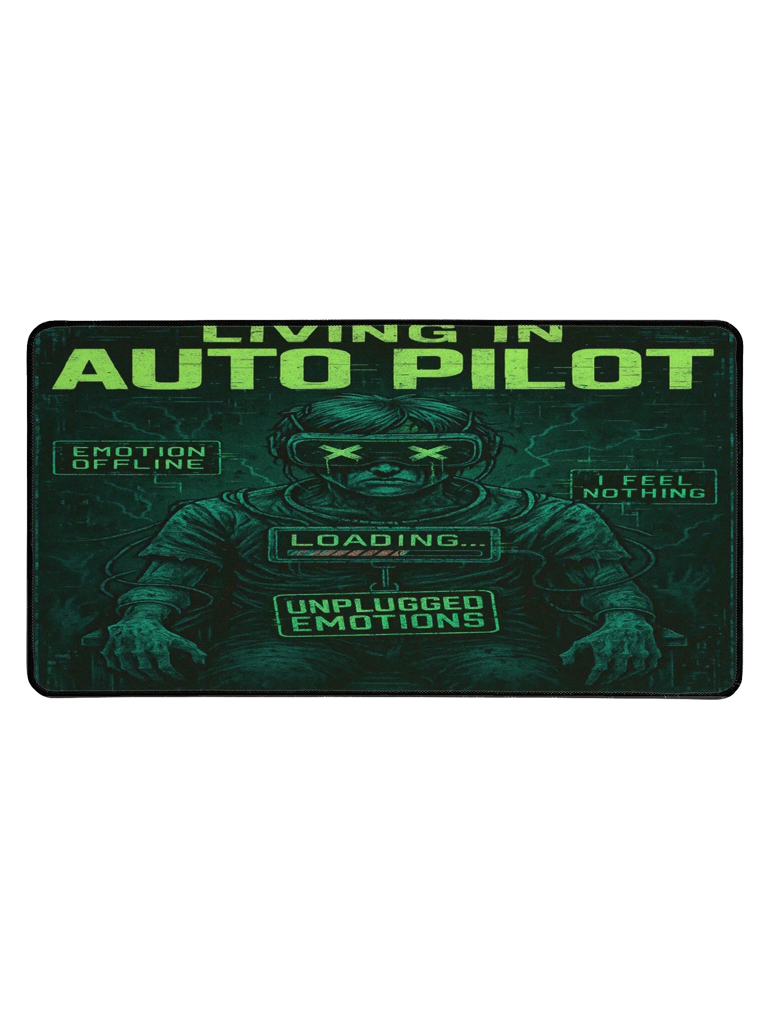 Living in Auto Pilot Large Mouse Pad product image (1)