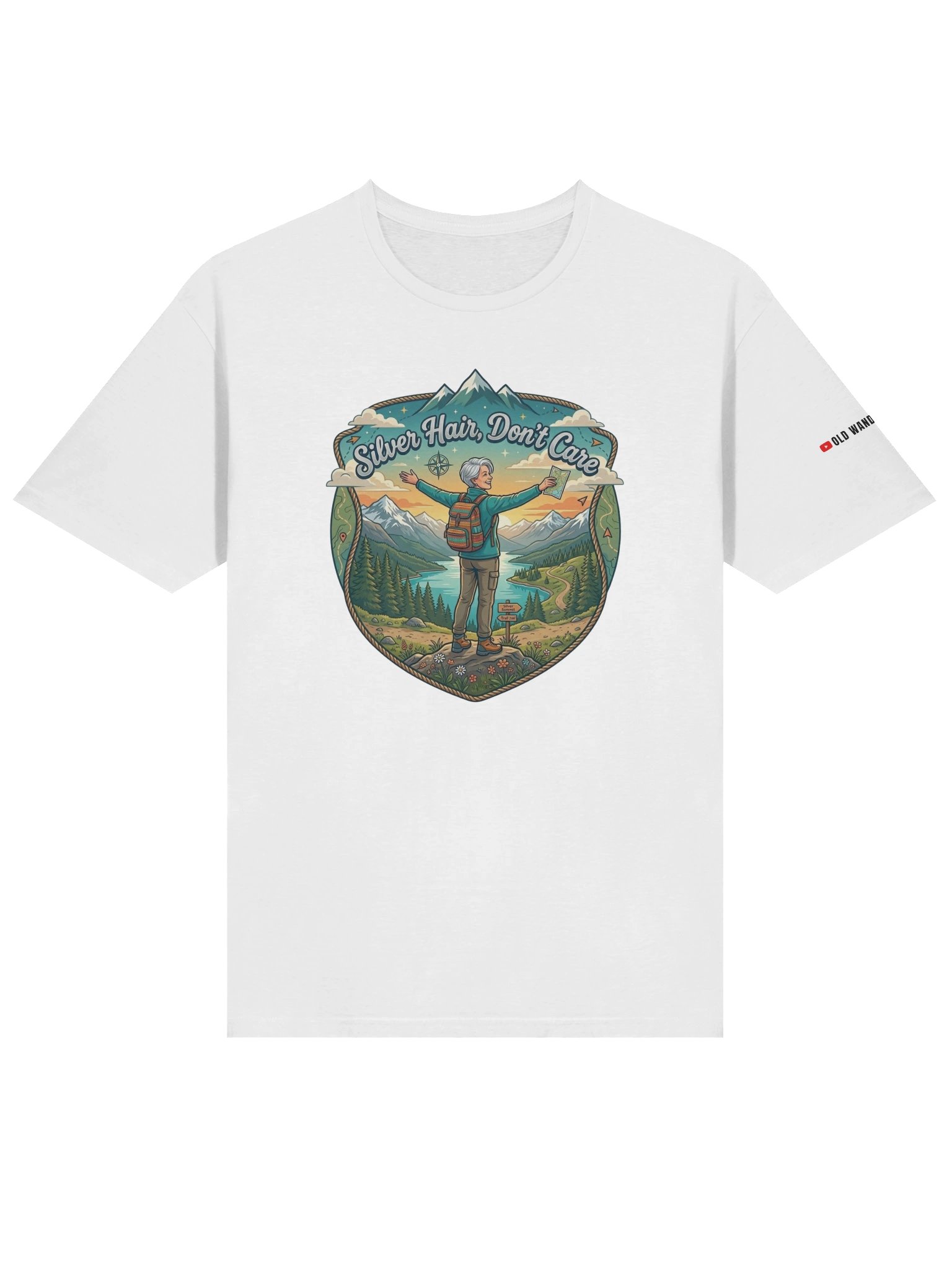 Silver Hair, Don't Care Women's Comfort Tee product image (3)