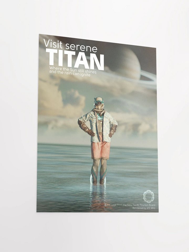 Visit Serene Titan - Poster product image (2)