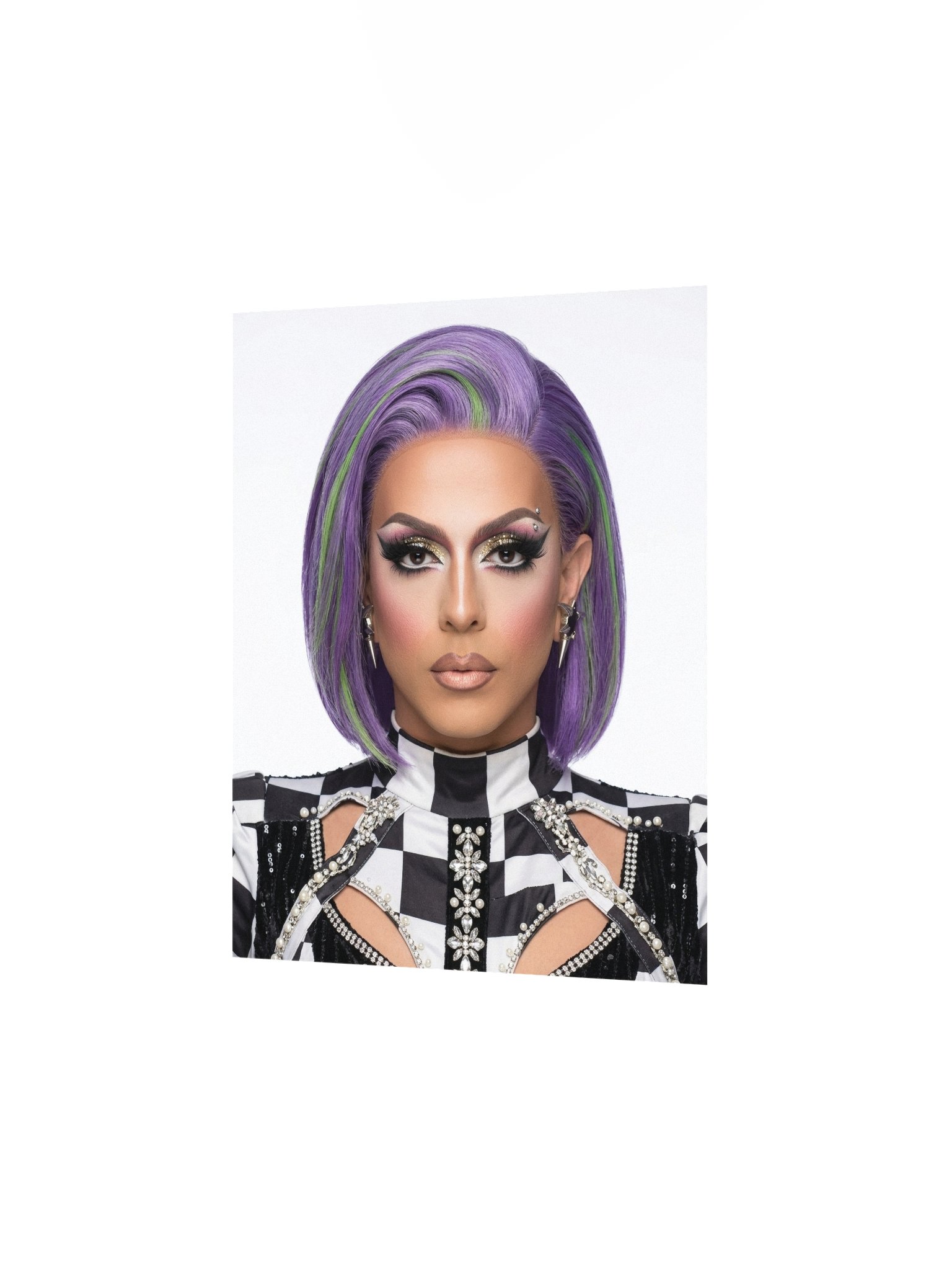 "Checkered Glam" Headshot 8x10 Promo product image (2)