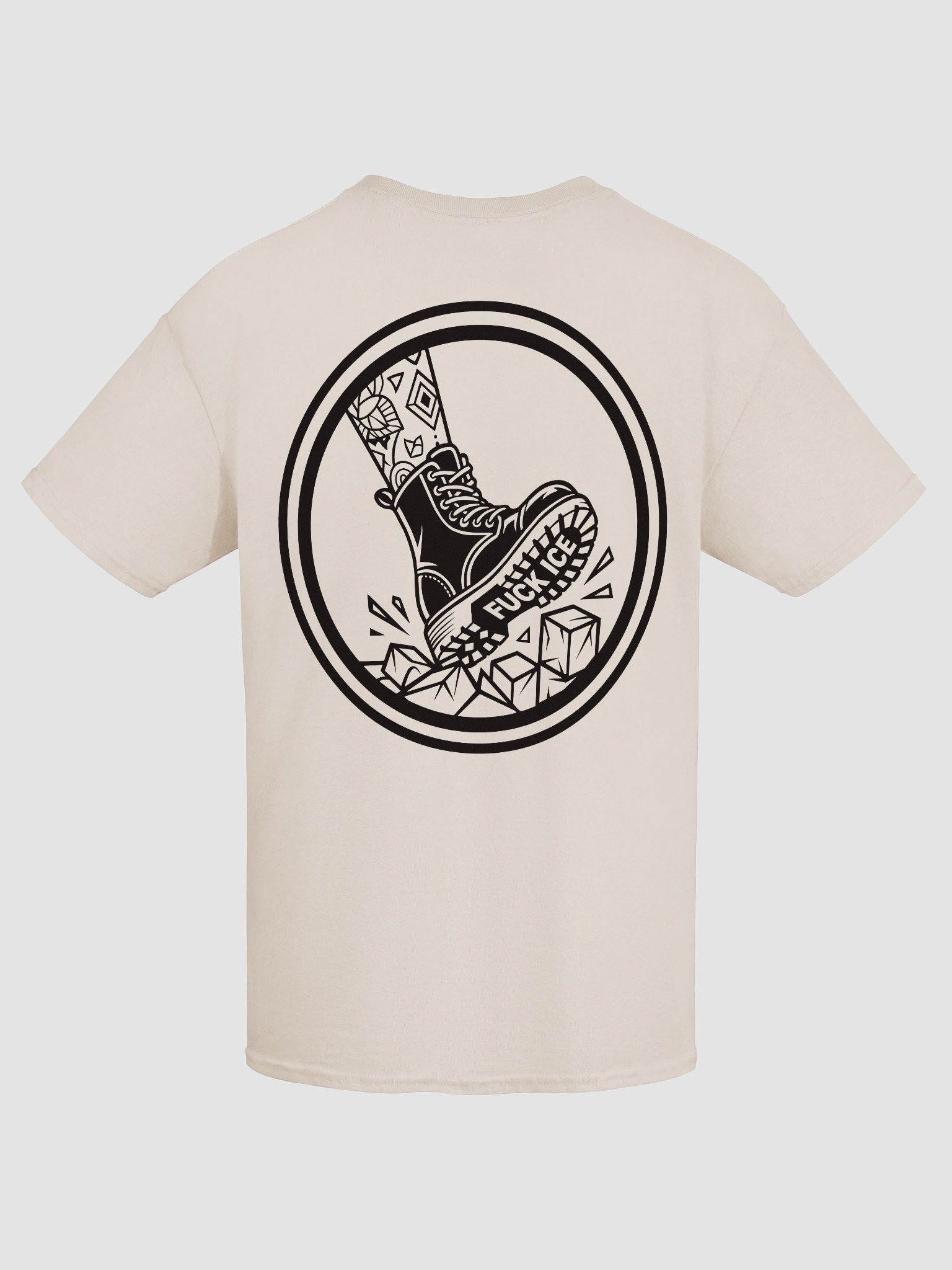 Fuck ICE - T-Shirt (Black) product image (1)