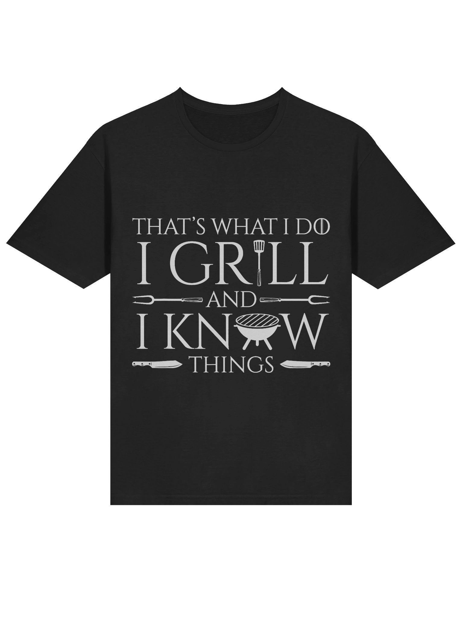 That’s What I Do — I Grill and I Know Things – Gildan Softstyle Unisex T-Shirt product image (2)