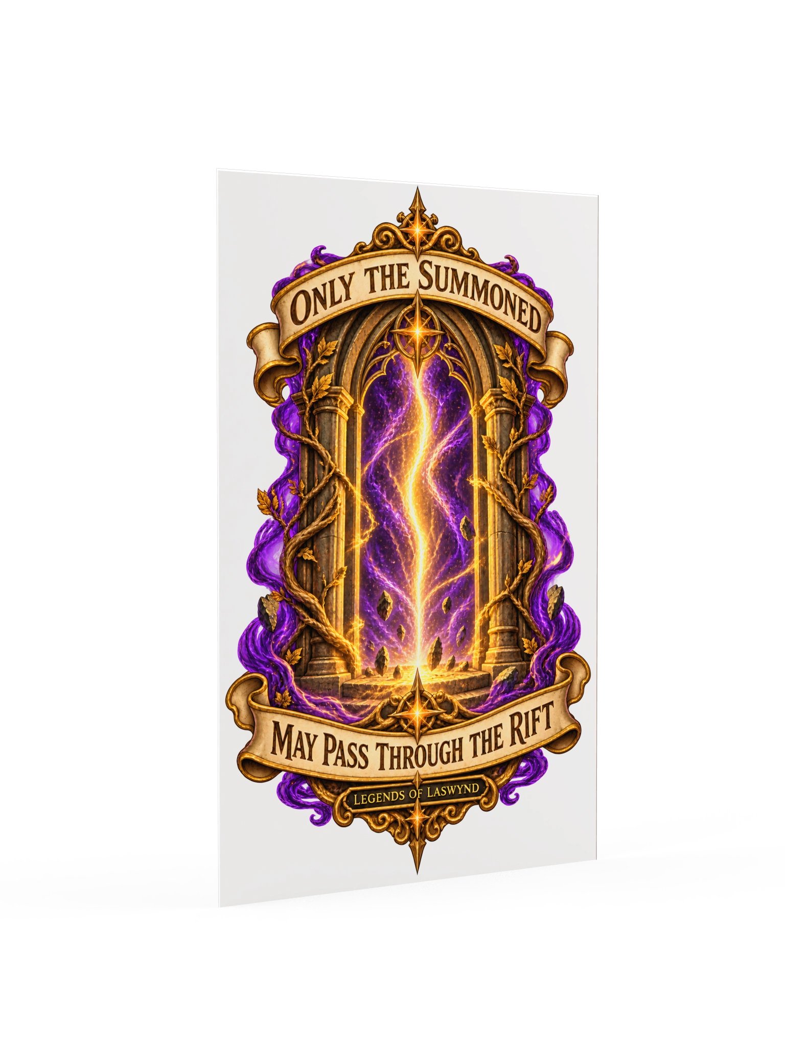 Legends of Laswynd — Only the Summoned Poster product image (2)