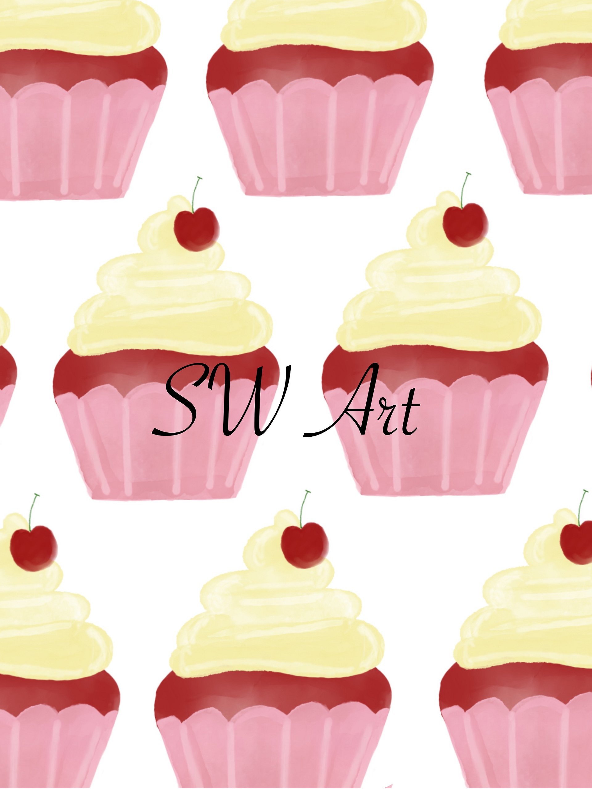 Cupcake Art Digital File product image (1)