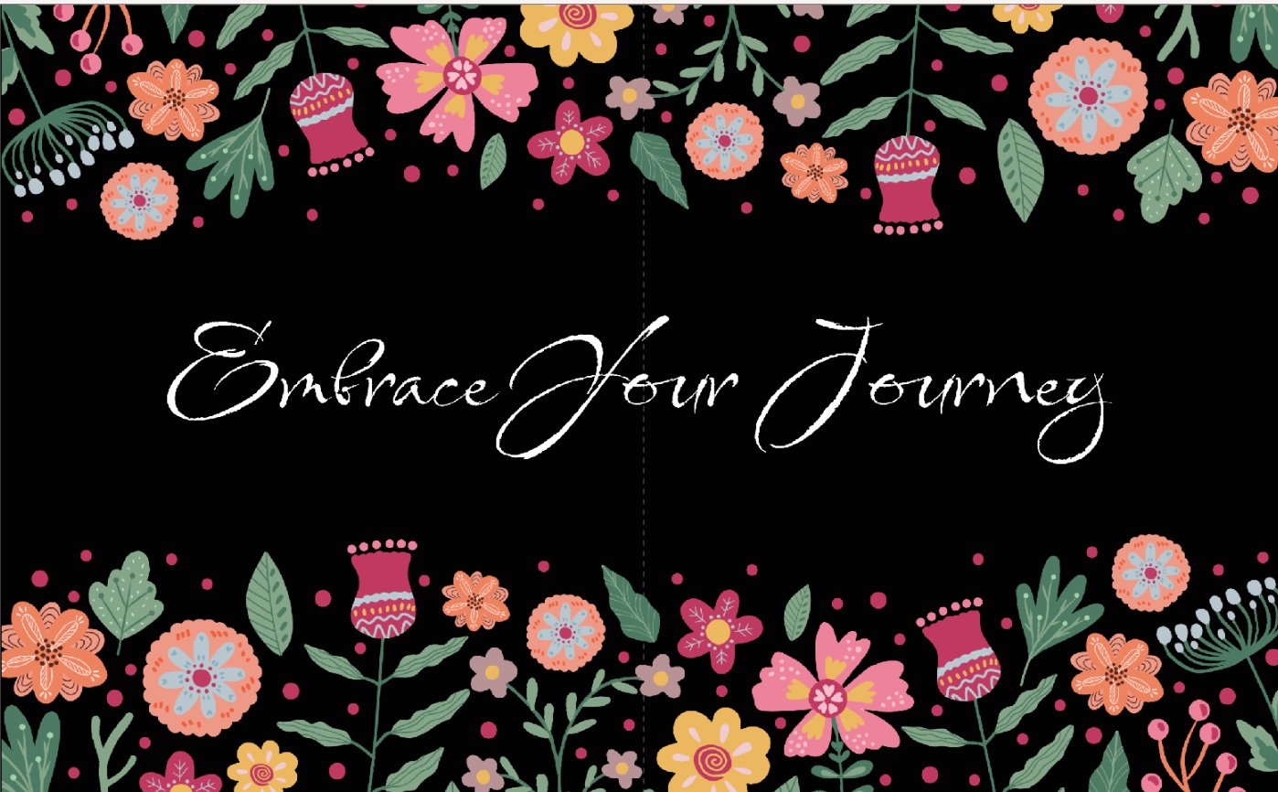 Embrace Your Journey Water Bottle - Black product image (6)