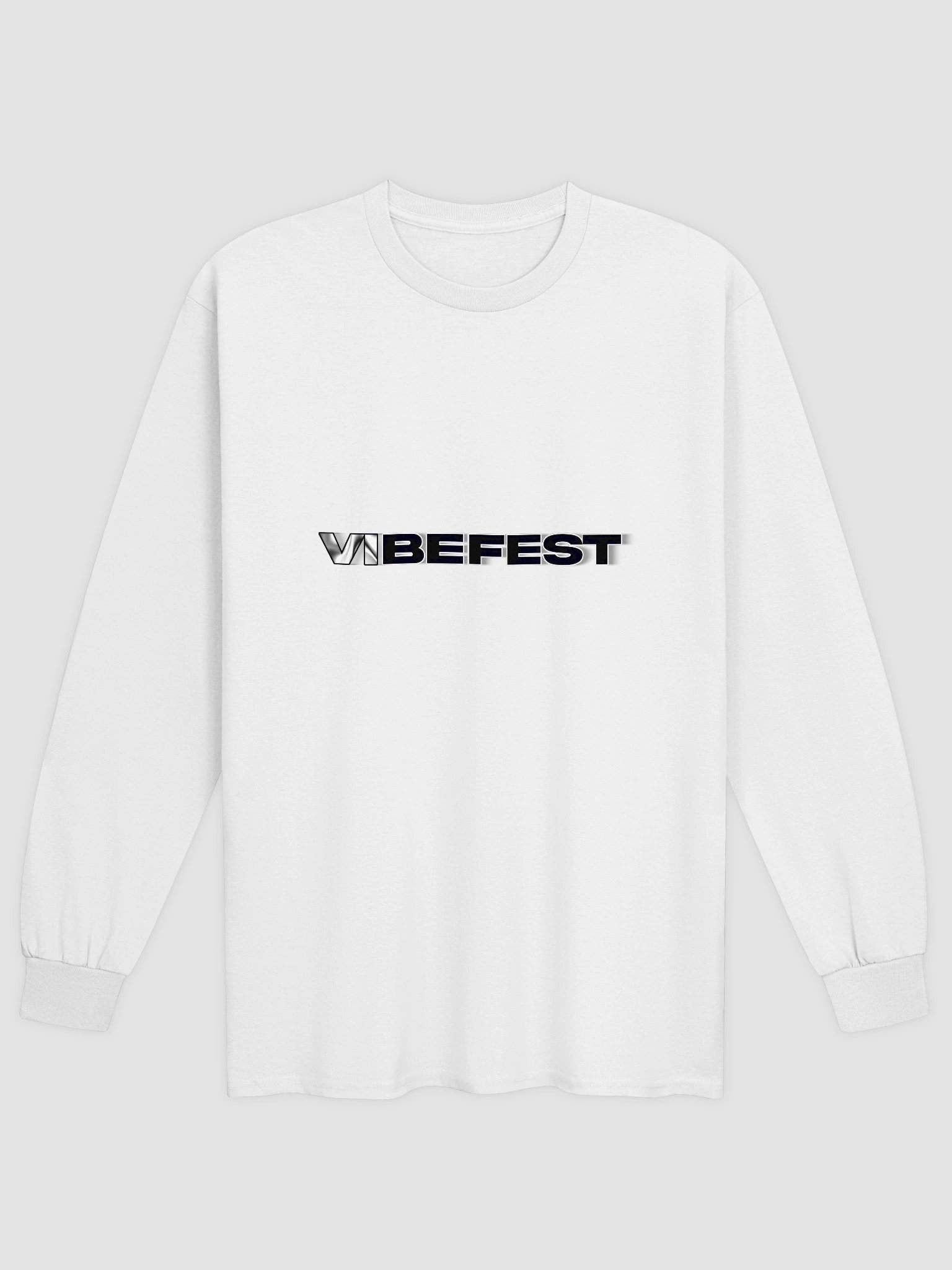 VIBEFEST VOL VI LONGSLEEVE (WHITE) product image (1)