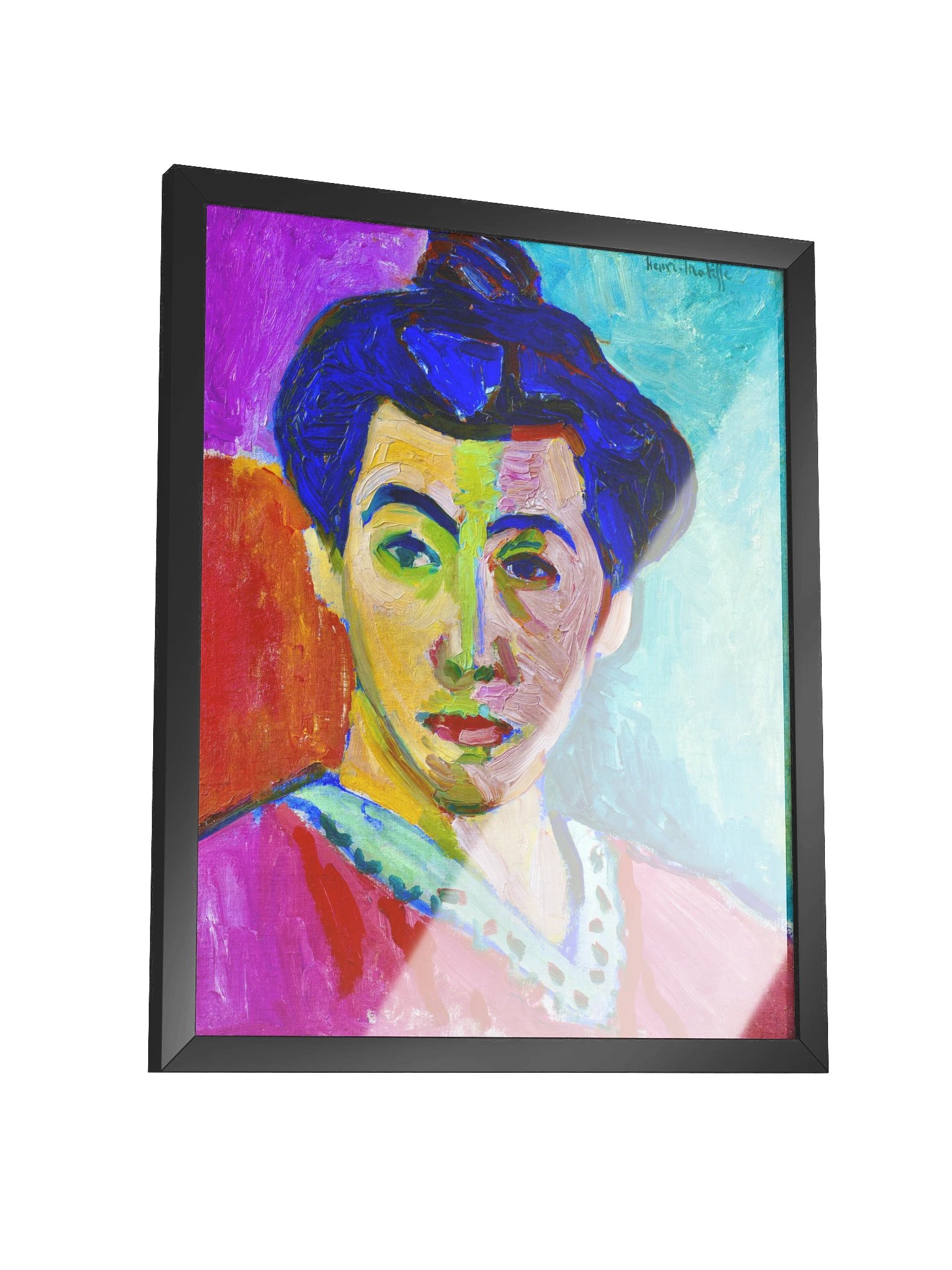 The Green Stripe — Large Framed Matte Poster product image (7)
