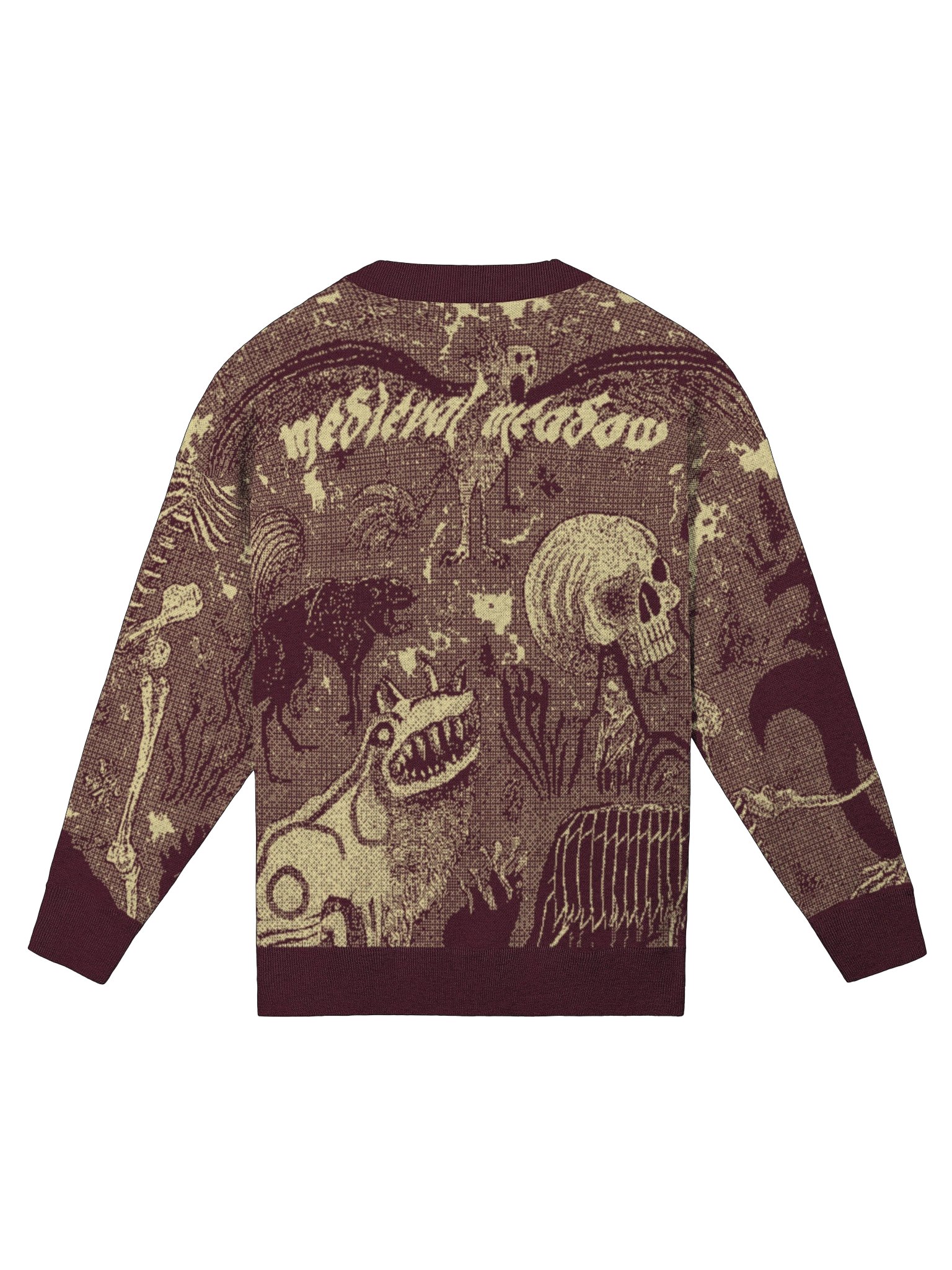 Thriheaded Demon Beast from HELL - Burgundy product image (2)