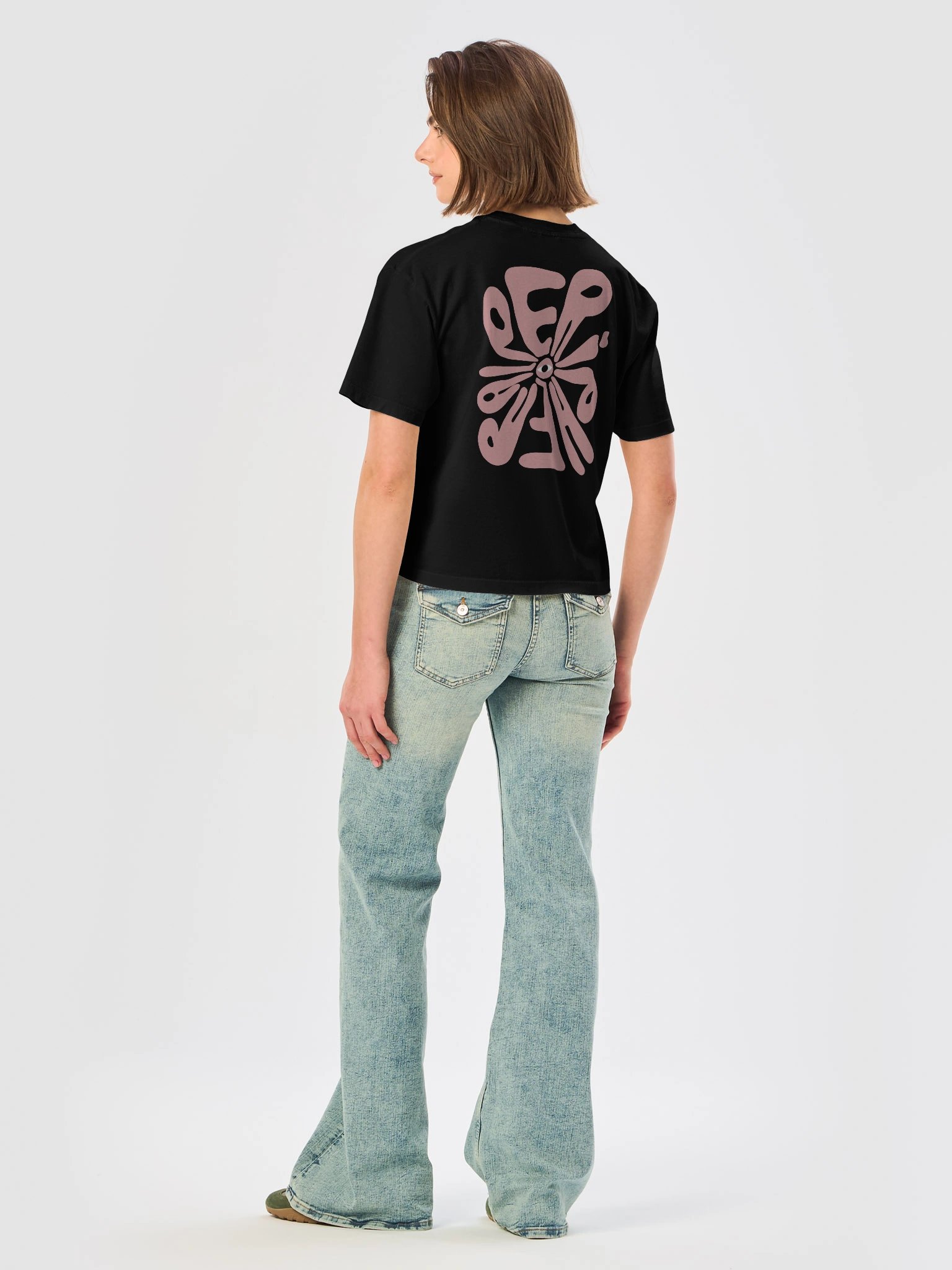 Cropped Tee - Rose product image (5)