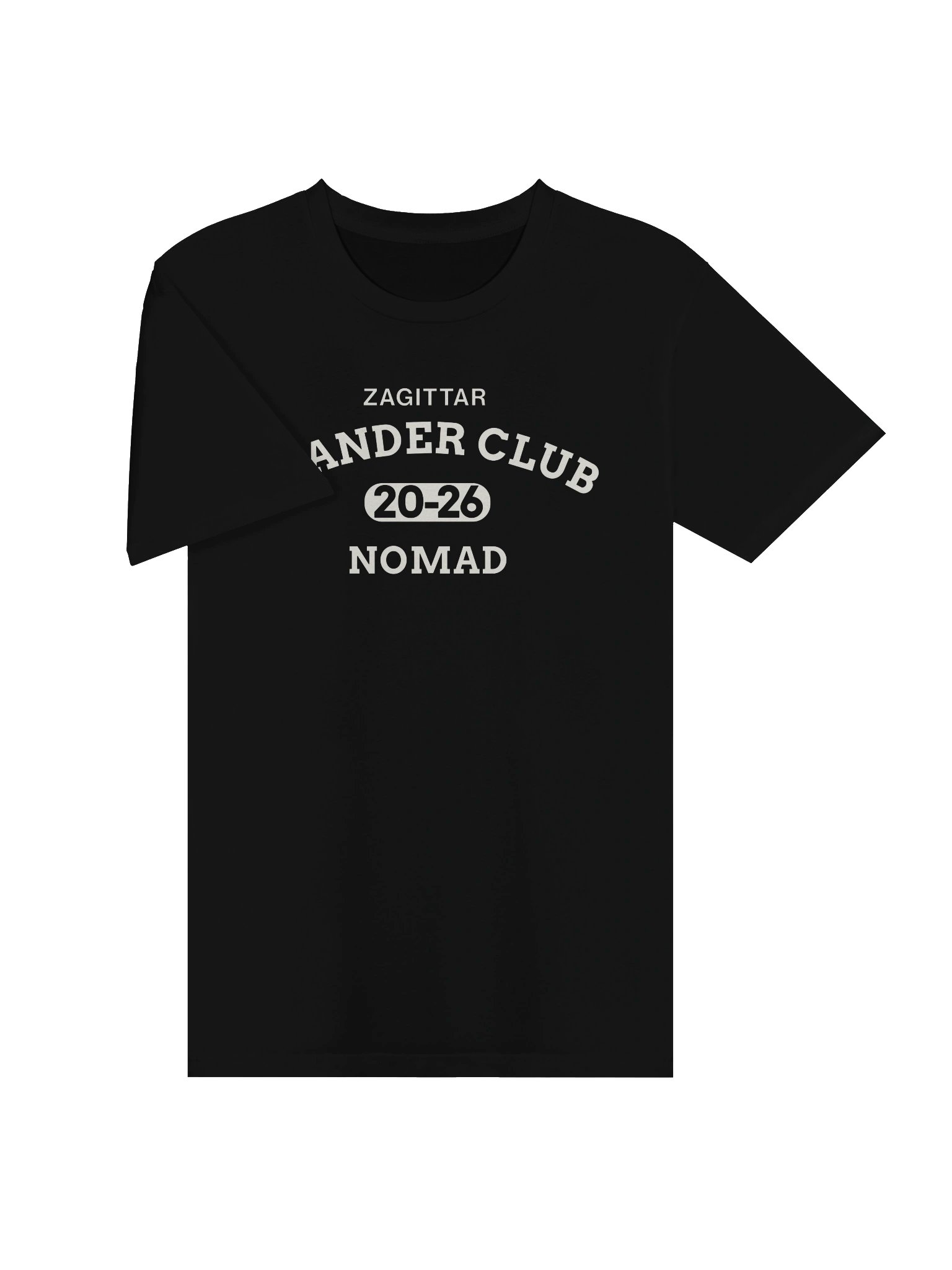 Wander Club Tee · Black product image (3)
