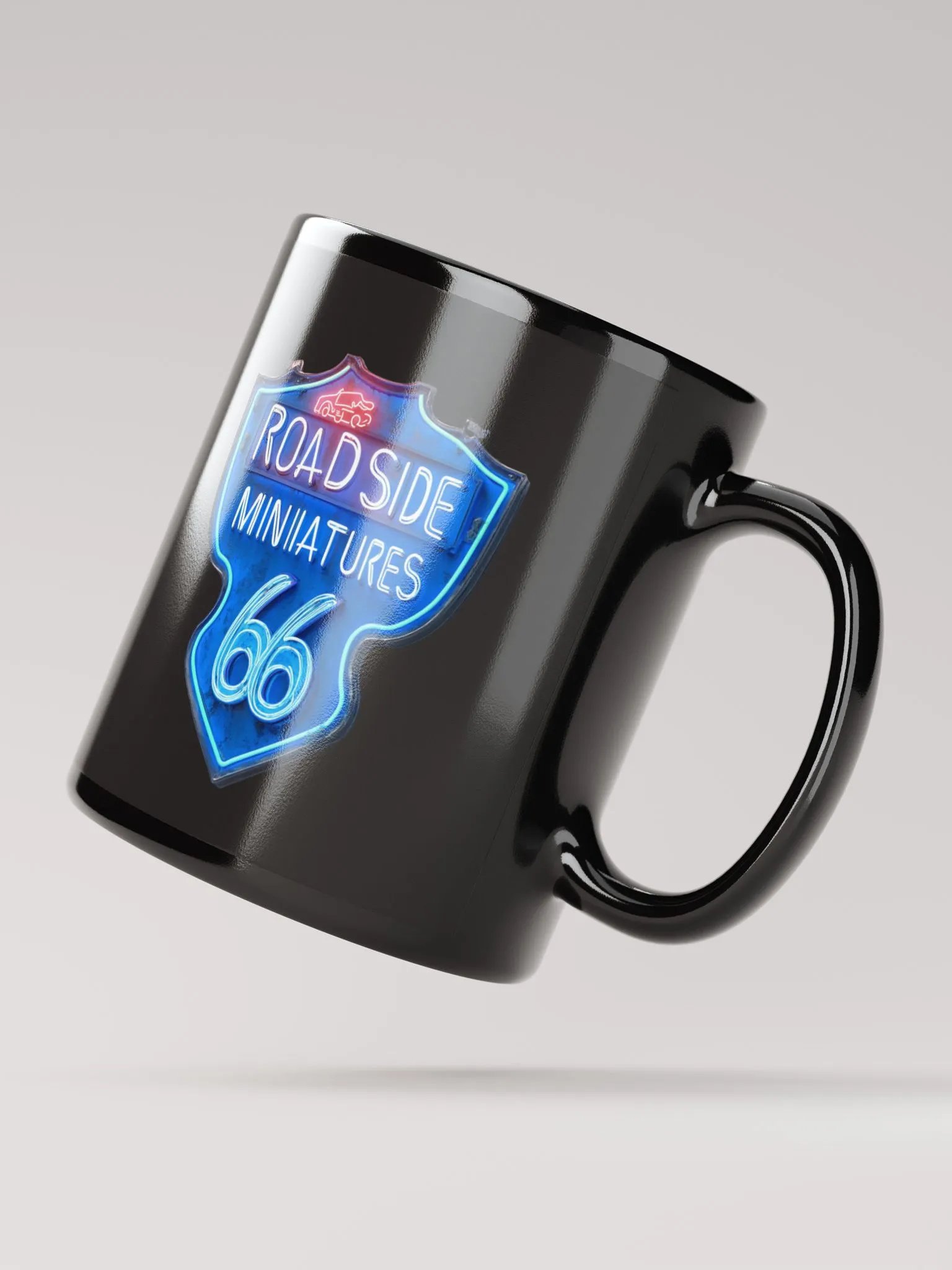 Roadside Miniatures Black Coffee Mug product image (1)