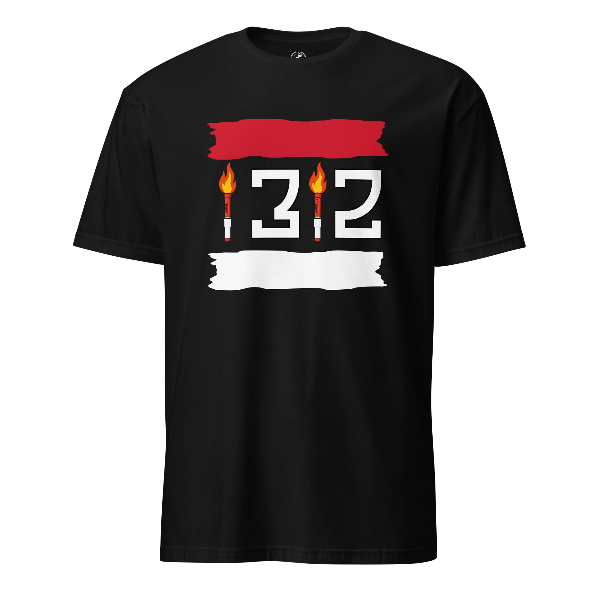 Tricou 1312 Alb și Roșu | Ultraşi în Peluze product image (1)