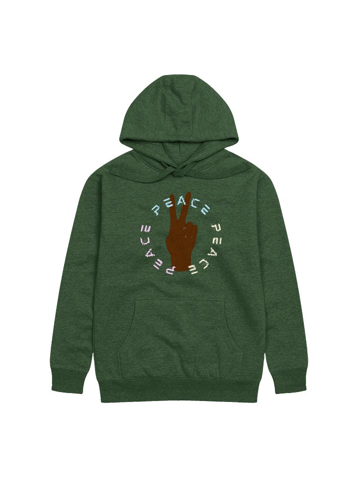 Peace Wave Peace Hand Hoody (Black) product image (1)