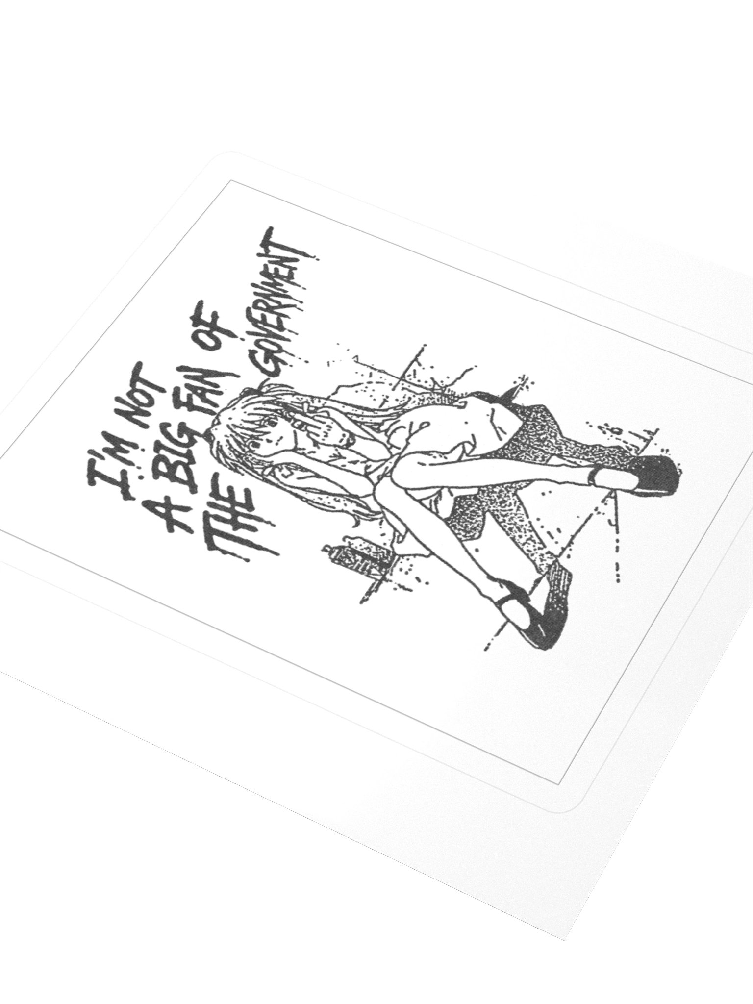 I'M NOT A BIG FAN - Stickers product image (3)