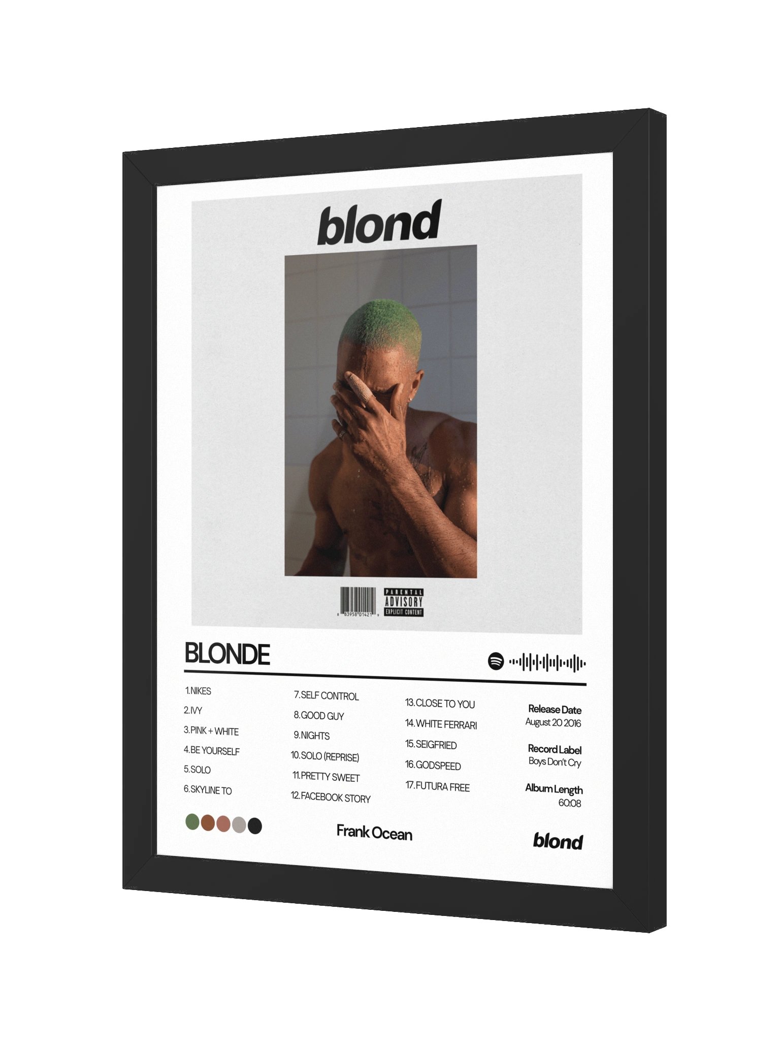 Frank Ocean Blond Framed Poster product image (7)