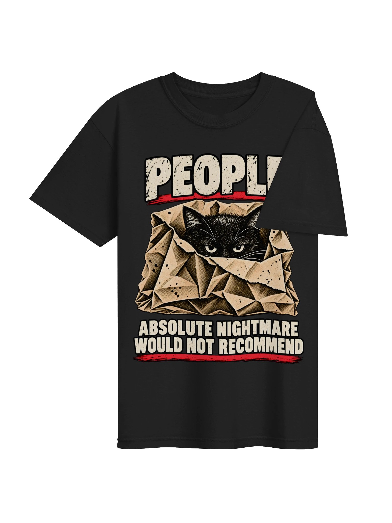 PEOPLE // ABSOLUTE NIGHTMARE Heavyweight Graphic Tee product image (4)