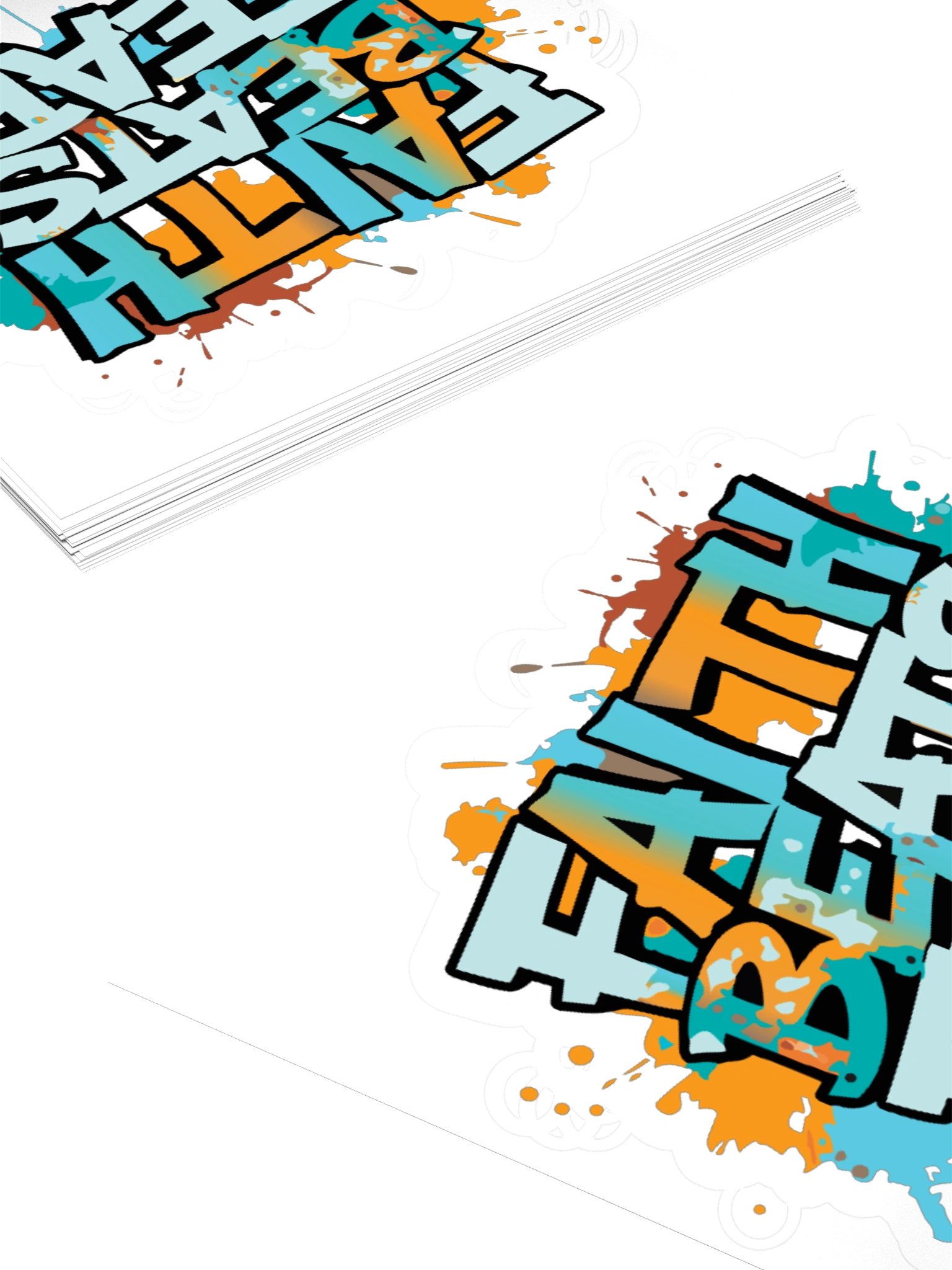 Faith Beats Fear Vinyl Sticker product image (4)