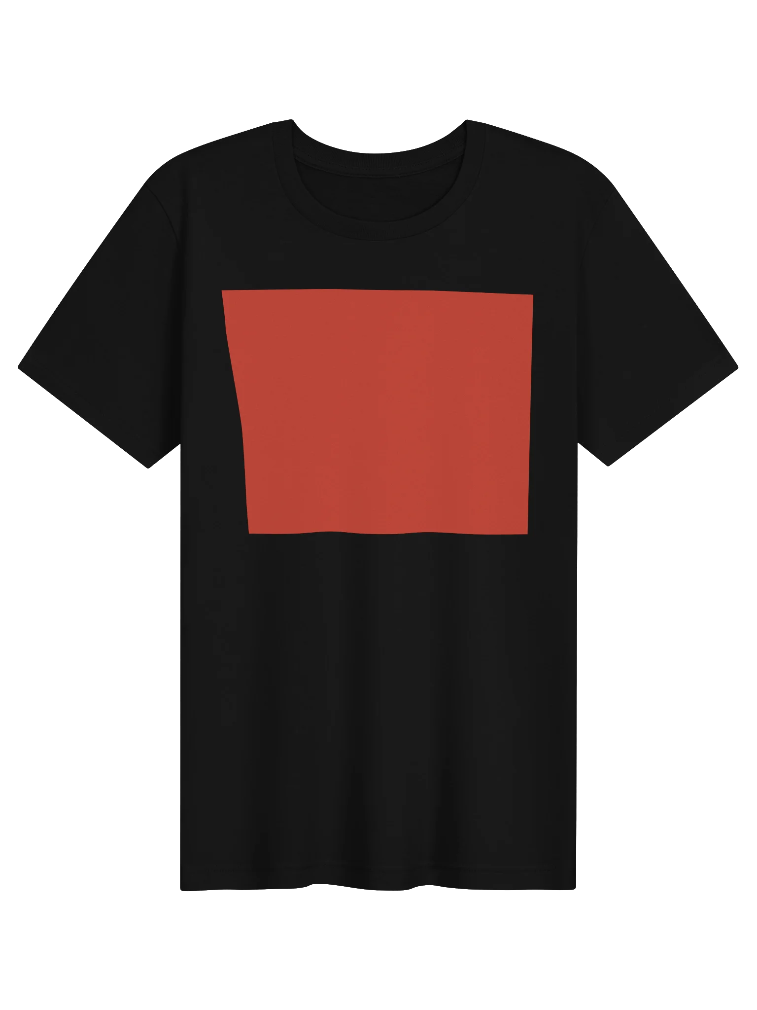 Red word t-shirt product image (1)