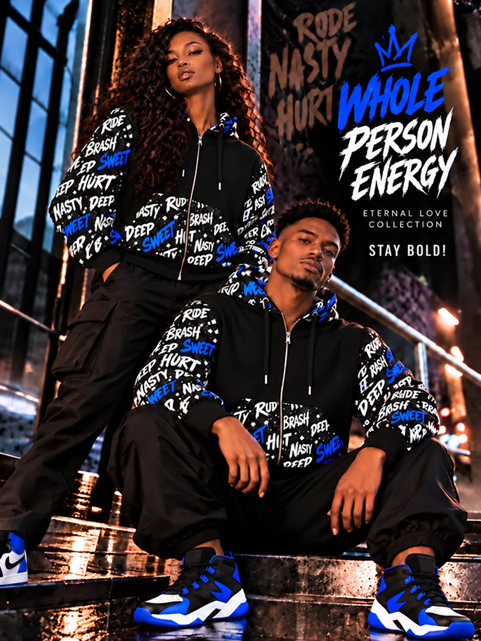 Whole Person Energy — Eternal Love Signature Unisex Hoodie - Black product image (1)