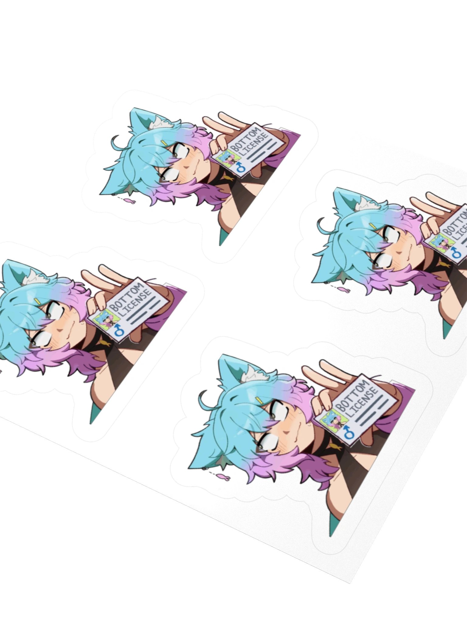 Bottom License Stickers product image (3)