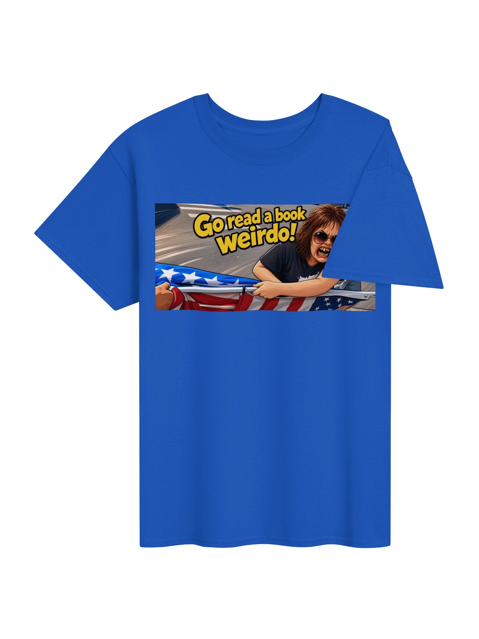 Go read a book tee product image (4)