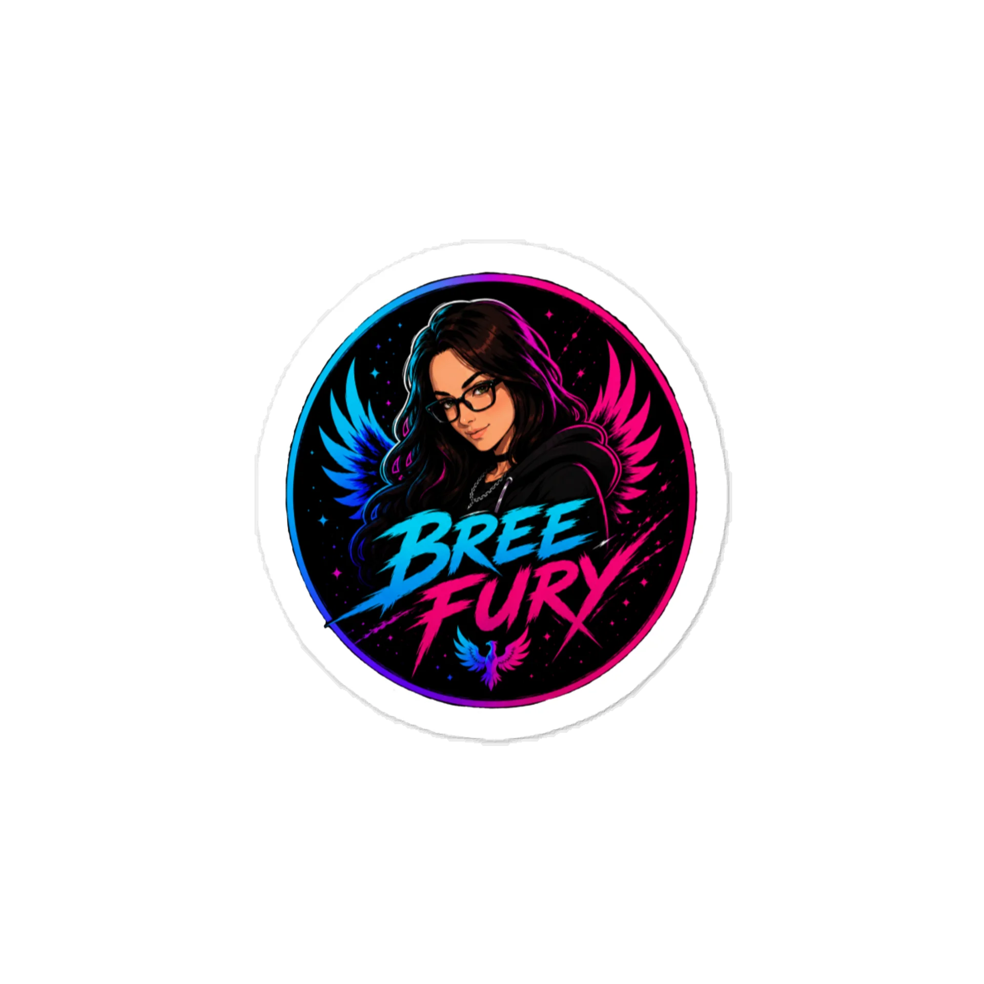 Bree Fury Logo Sticker product image (1)