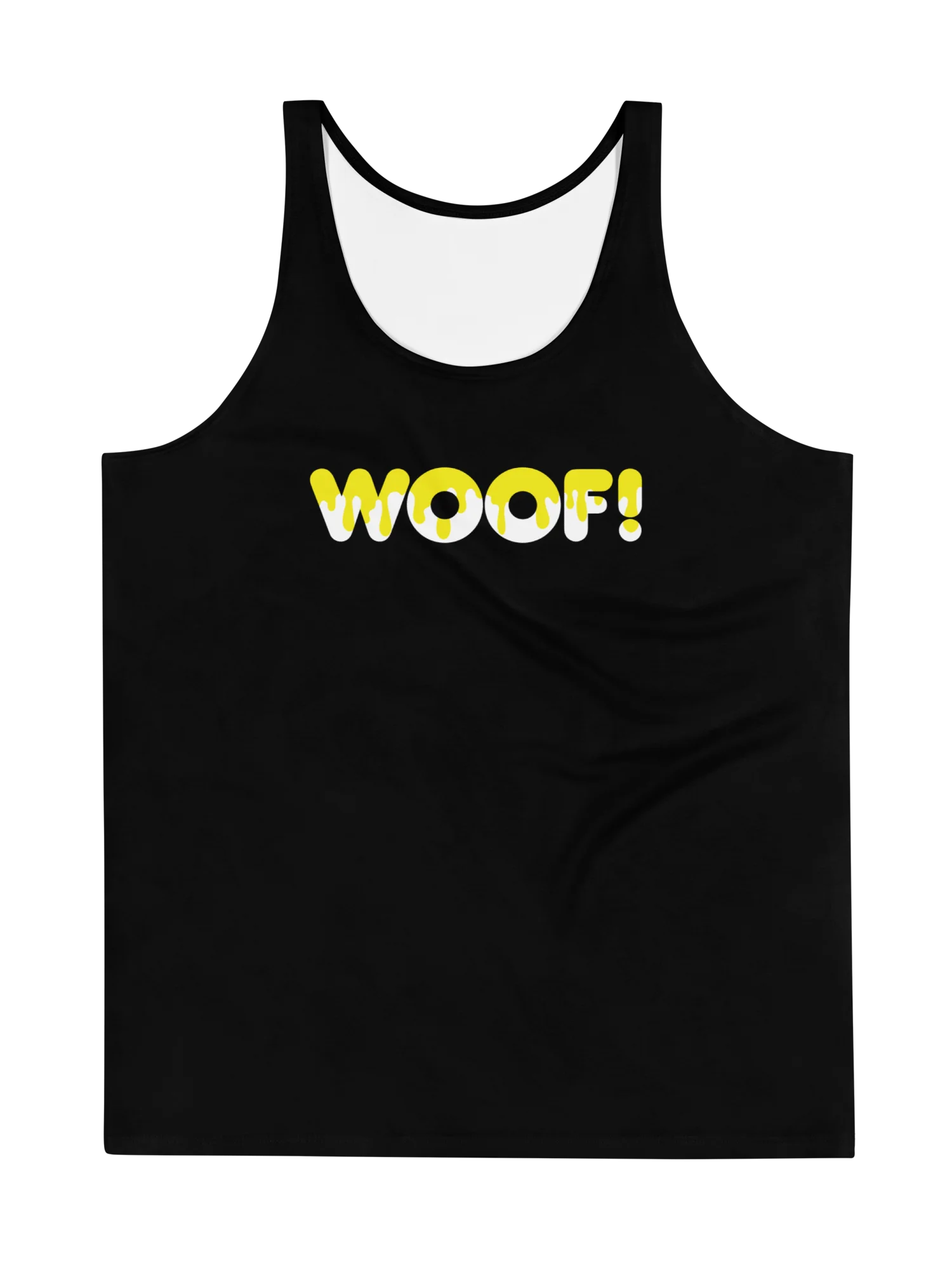 Speak Tank - WOOF! - Yellow Drip product image (1)