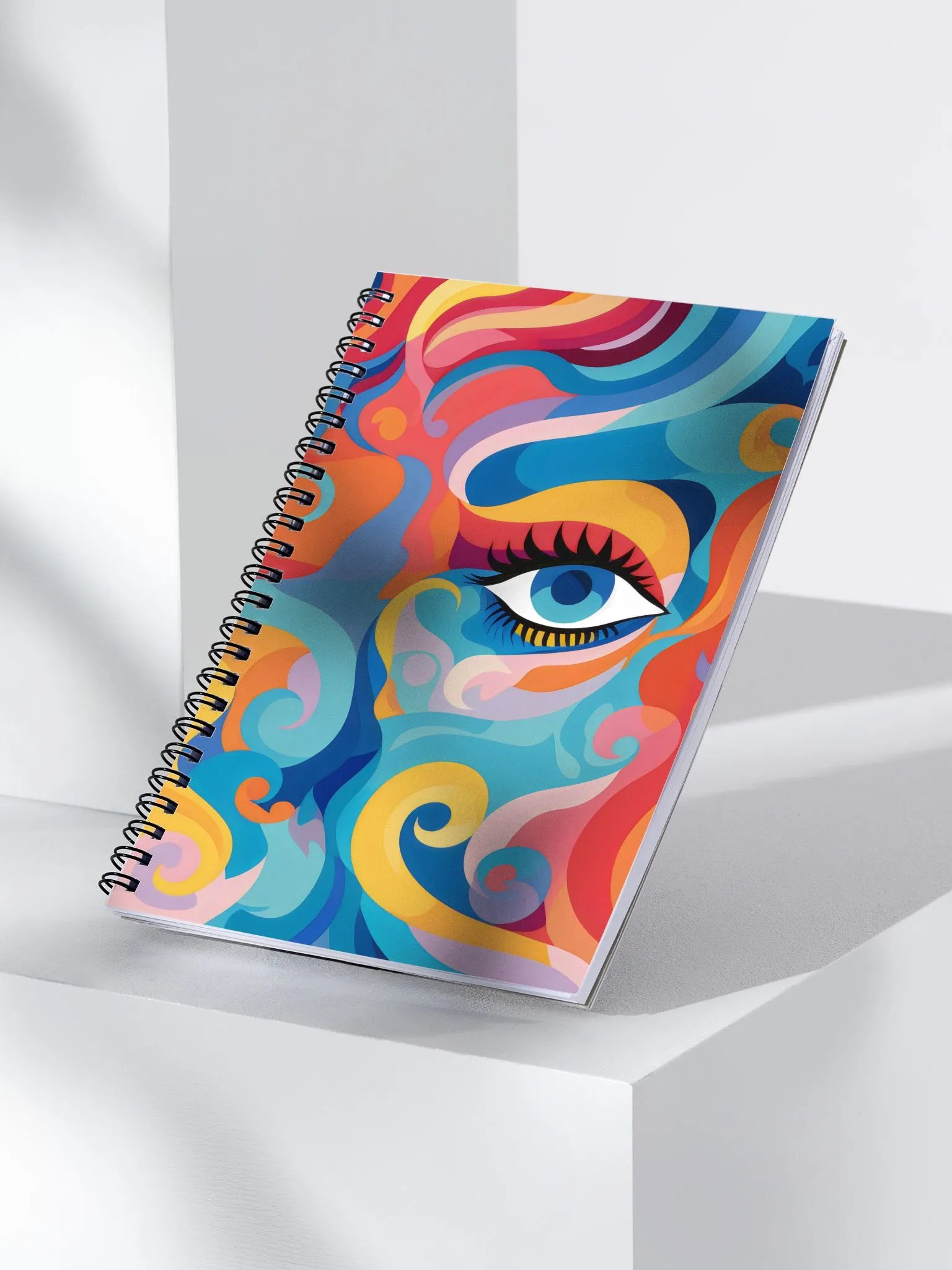 Ethereal Eye Spiral Notebook product image (3)
