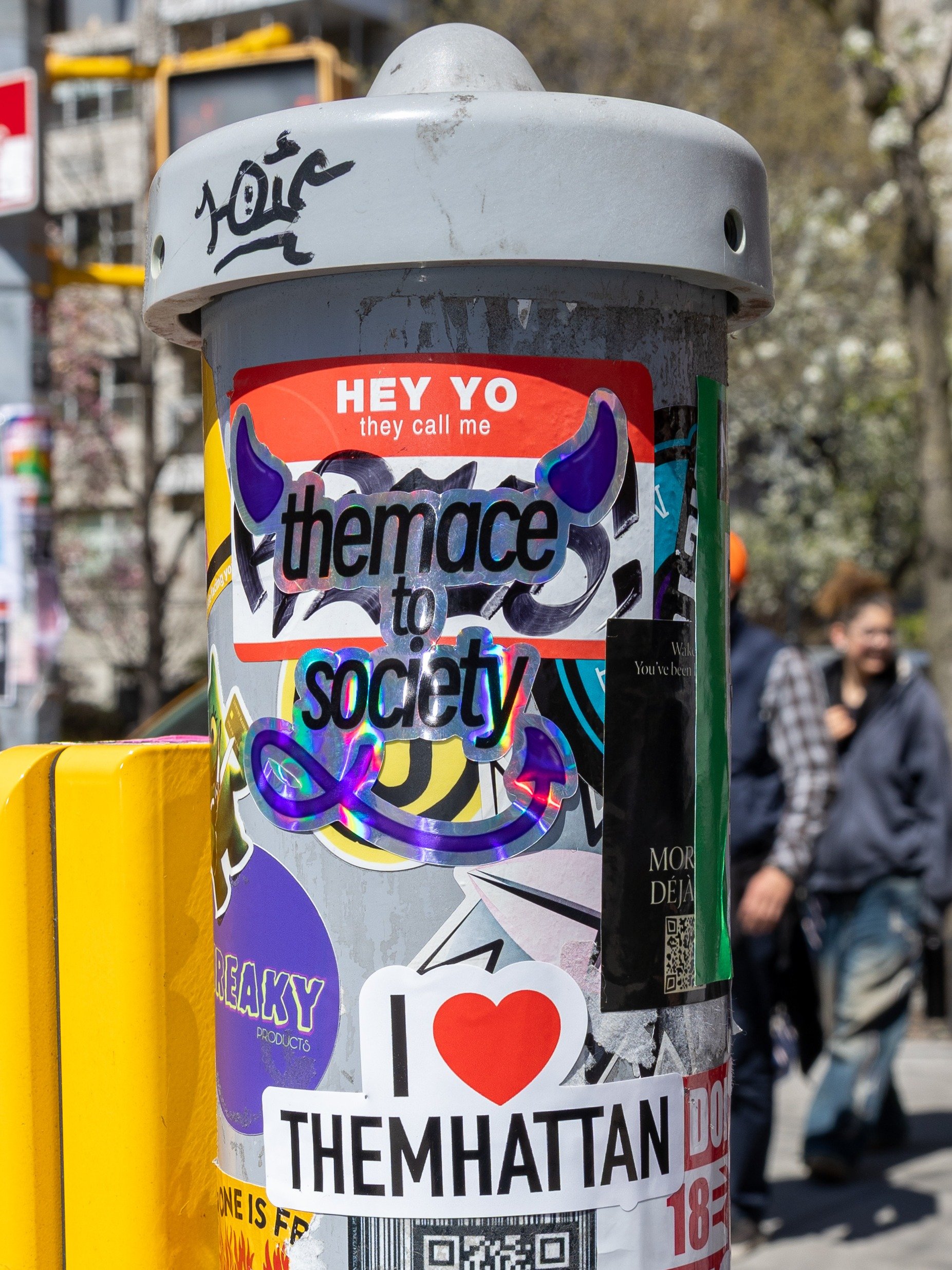 THEMACE TO SOCIETY Holographic Sticker (Cut-Out) product image (4)