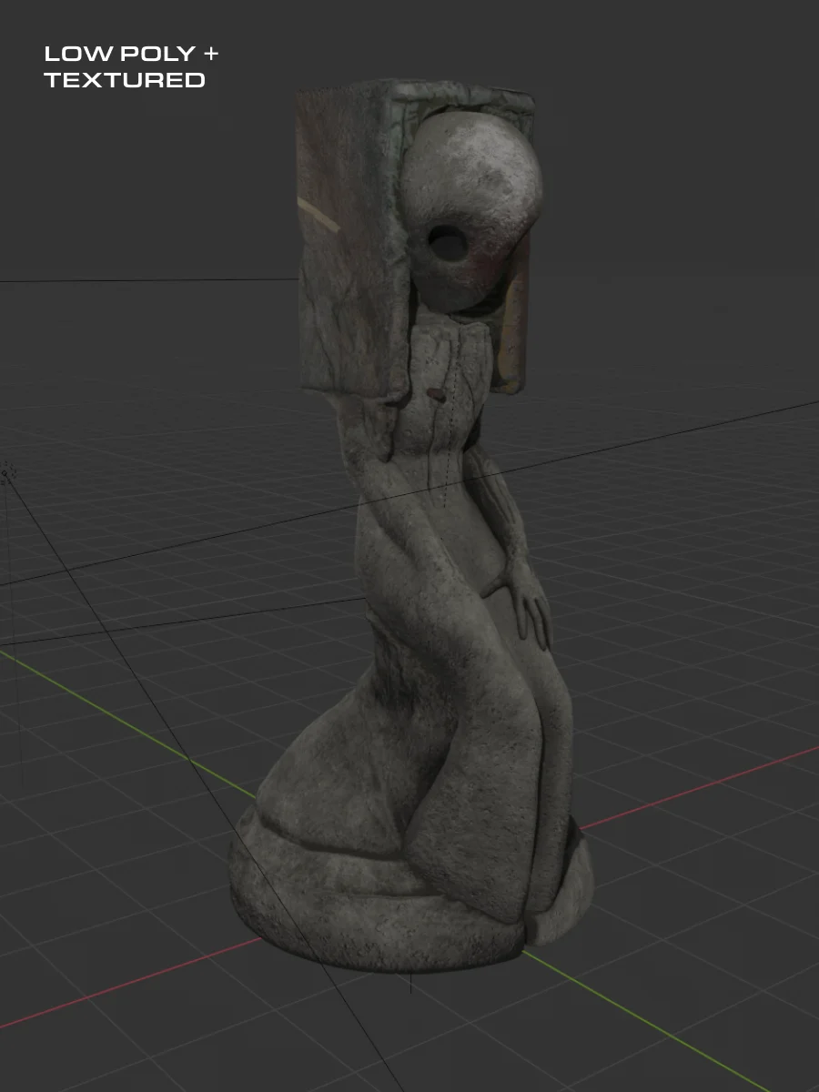 SCP-173 - 3D Models product image (3)