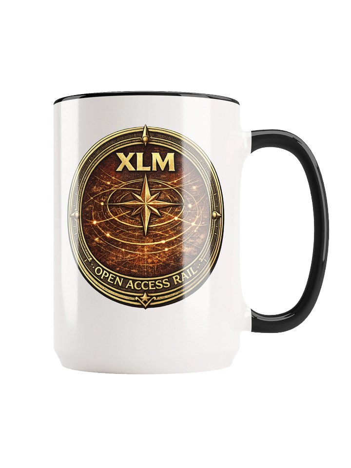 T-Bone Crypto Coin Crest Mug (XLM | Open Access Rail) product image (1)
