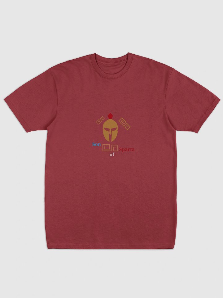 Spartan Geometric Helmet Men's Tee product image (1)